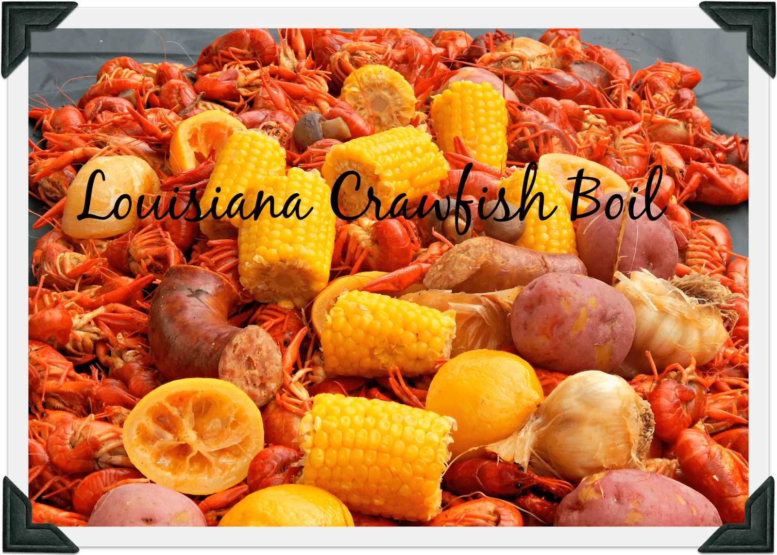 A Bonafide Louisiana Crawfish Boil