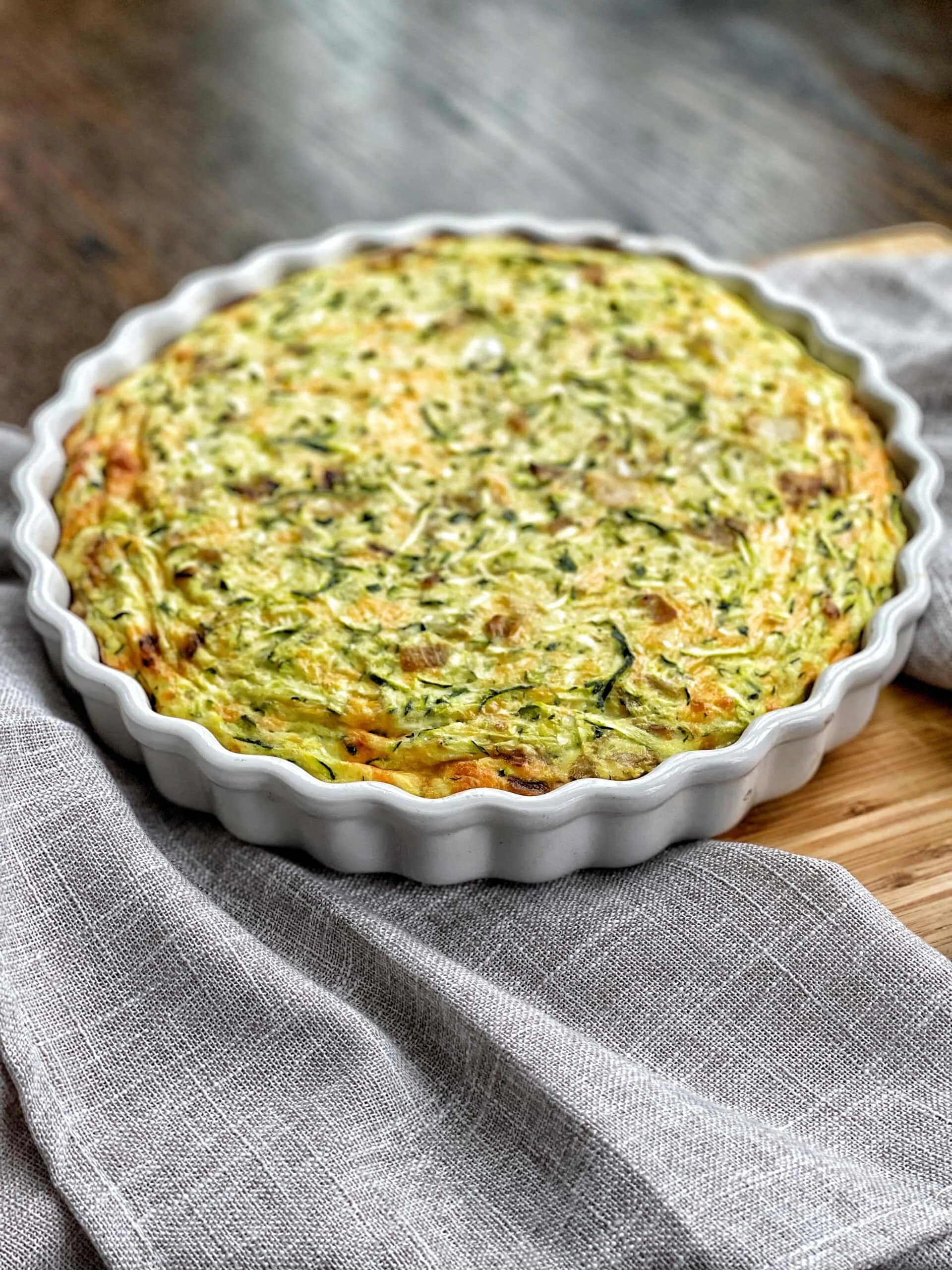 A Great Zucchini Quiche