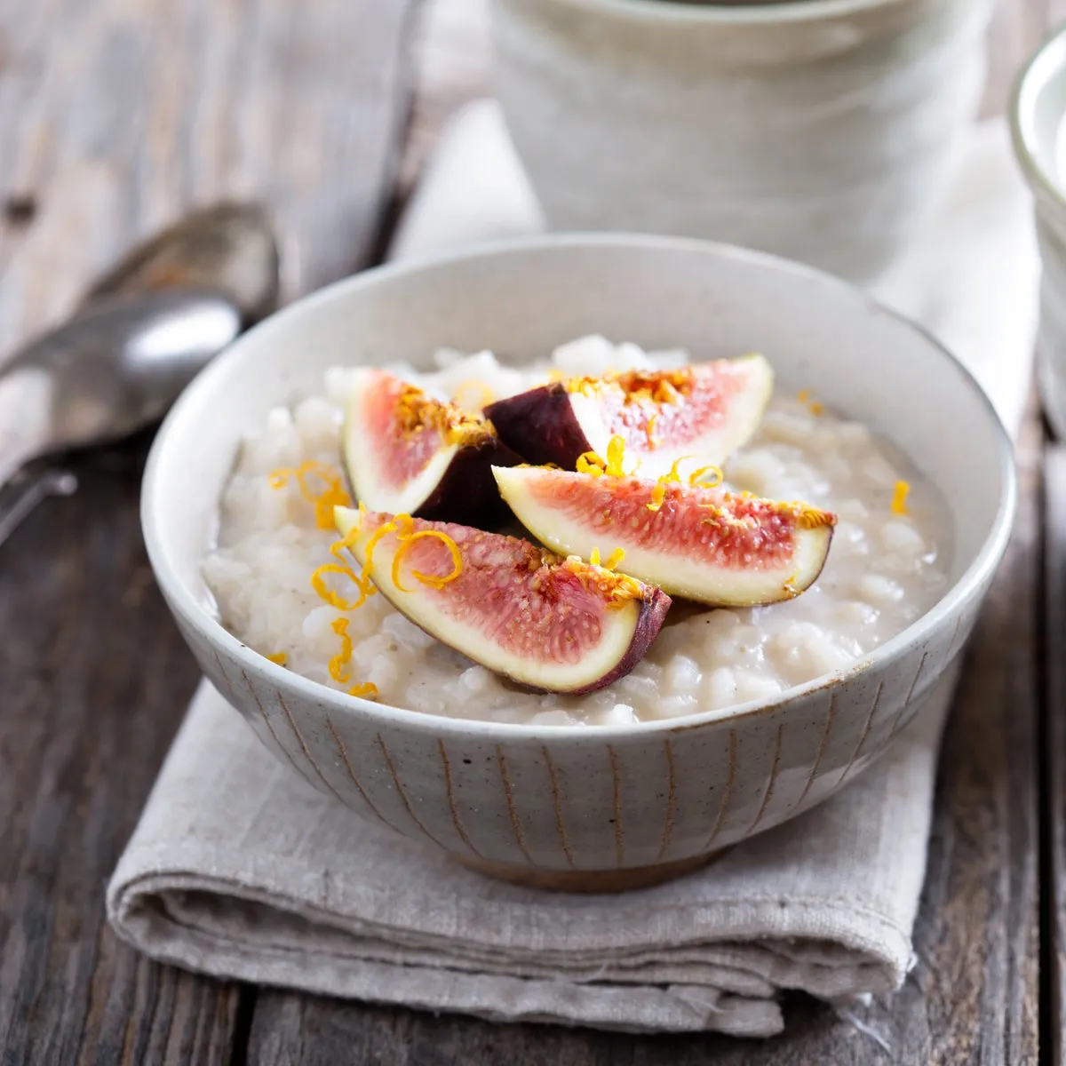 A Quick Easy Dessert Crispy Rice Pudding Wontons with Orange Zest