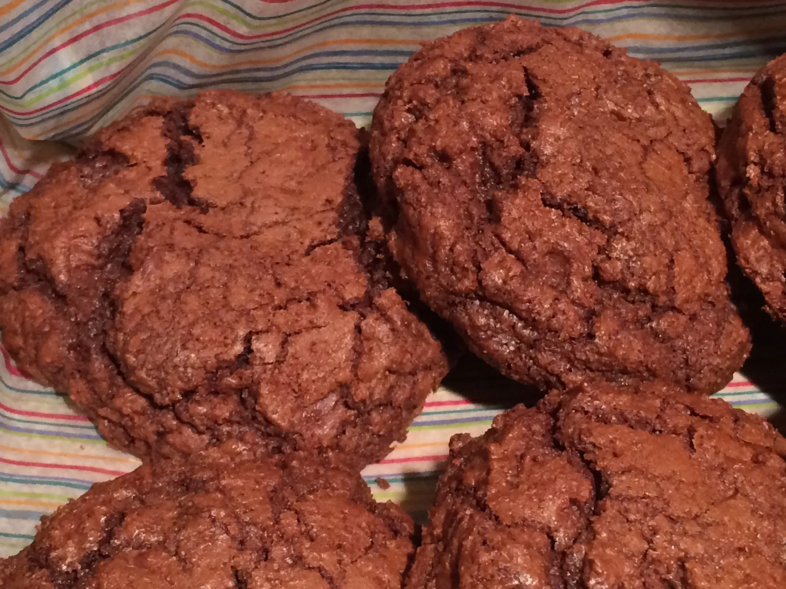 Absolutely Deep Dark Chocolate Fudge Biscuits