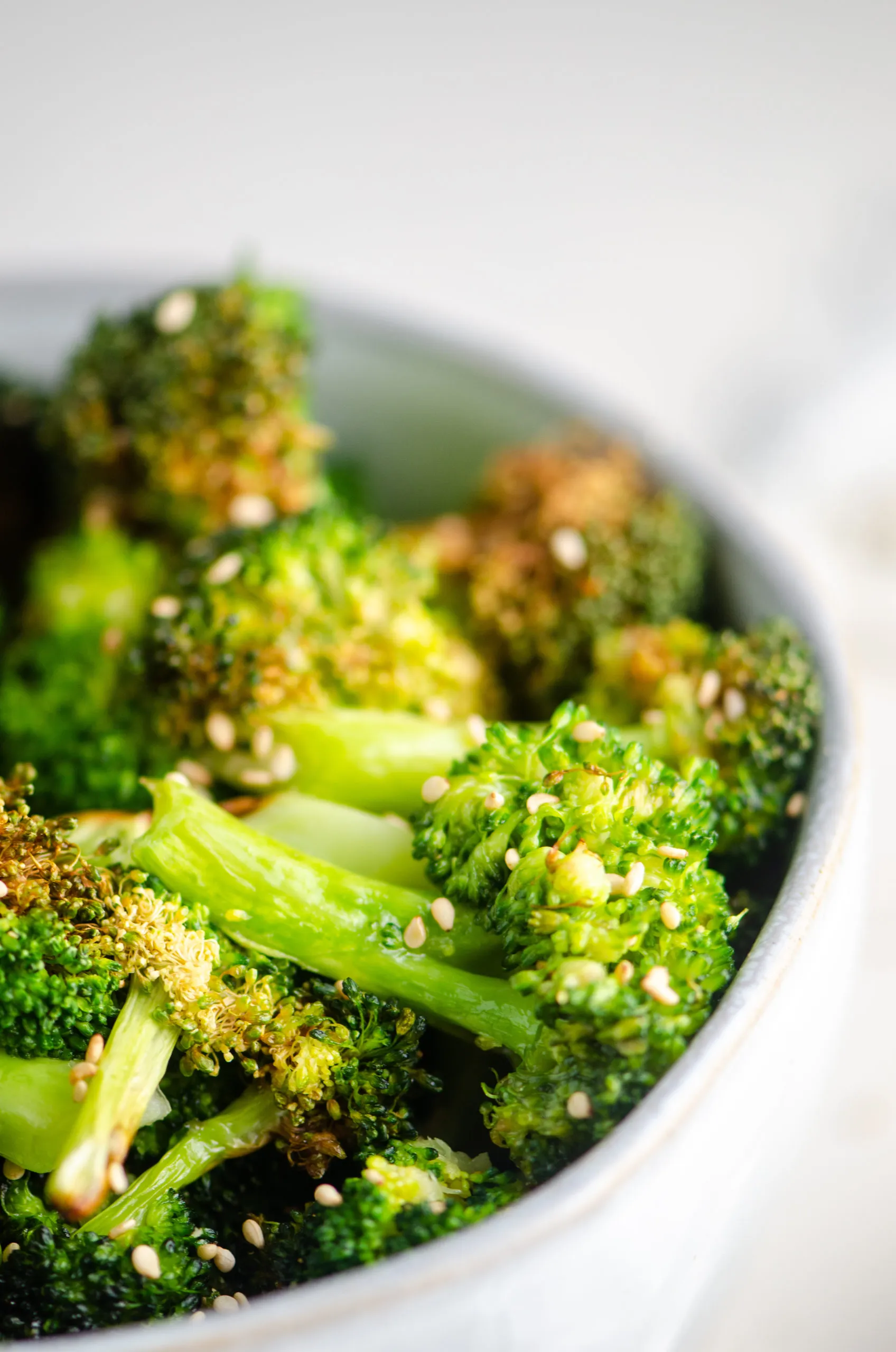 Air Fryer Asian Sesame Broccoli