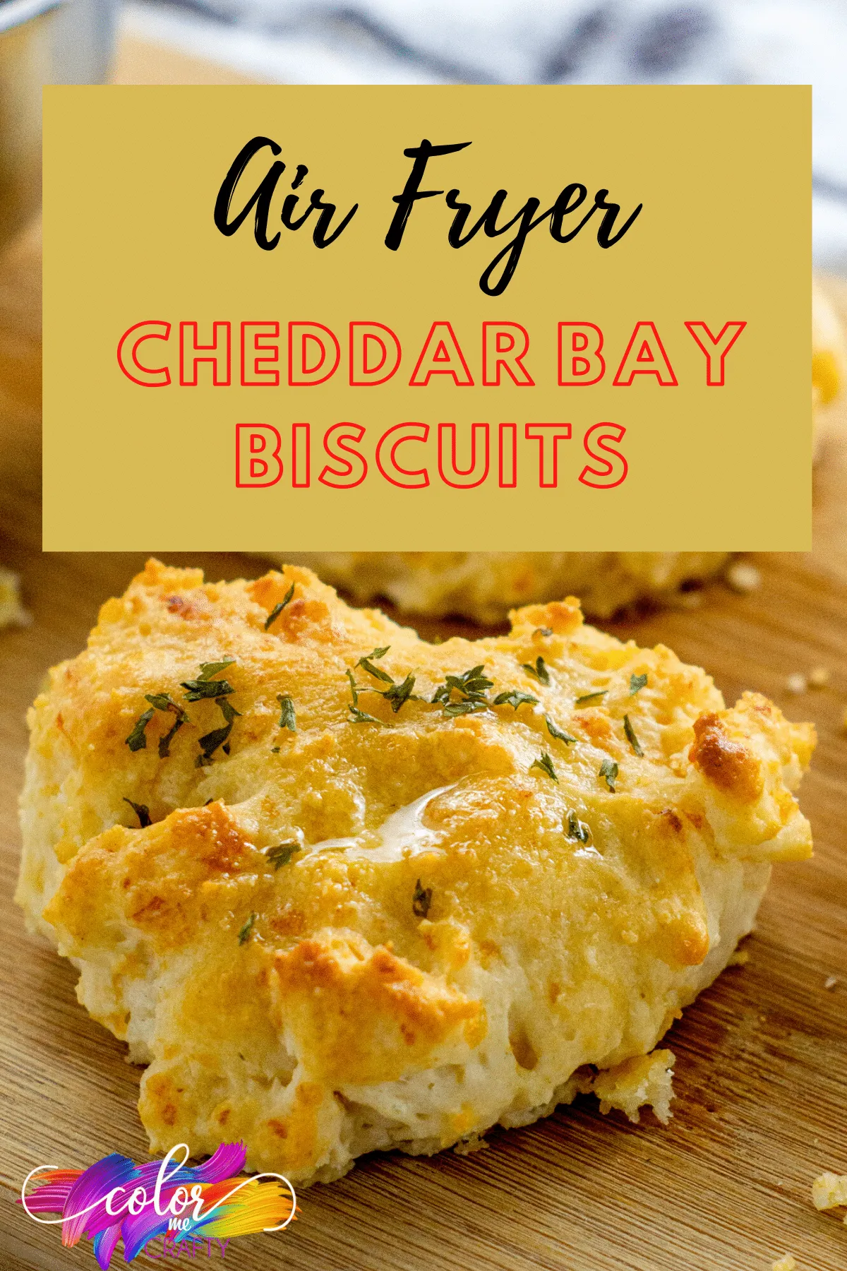 Air Fryer Copycat Red Lobster Cheddar Bay Biscuits