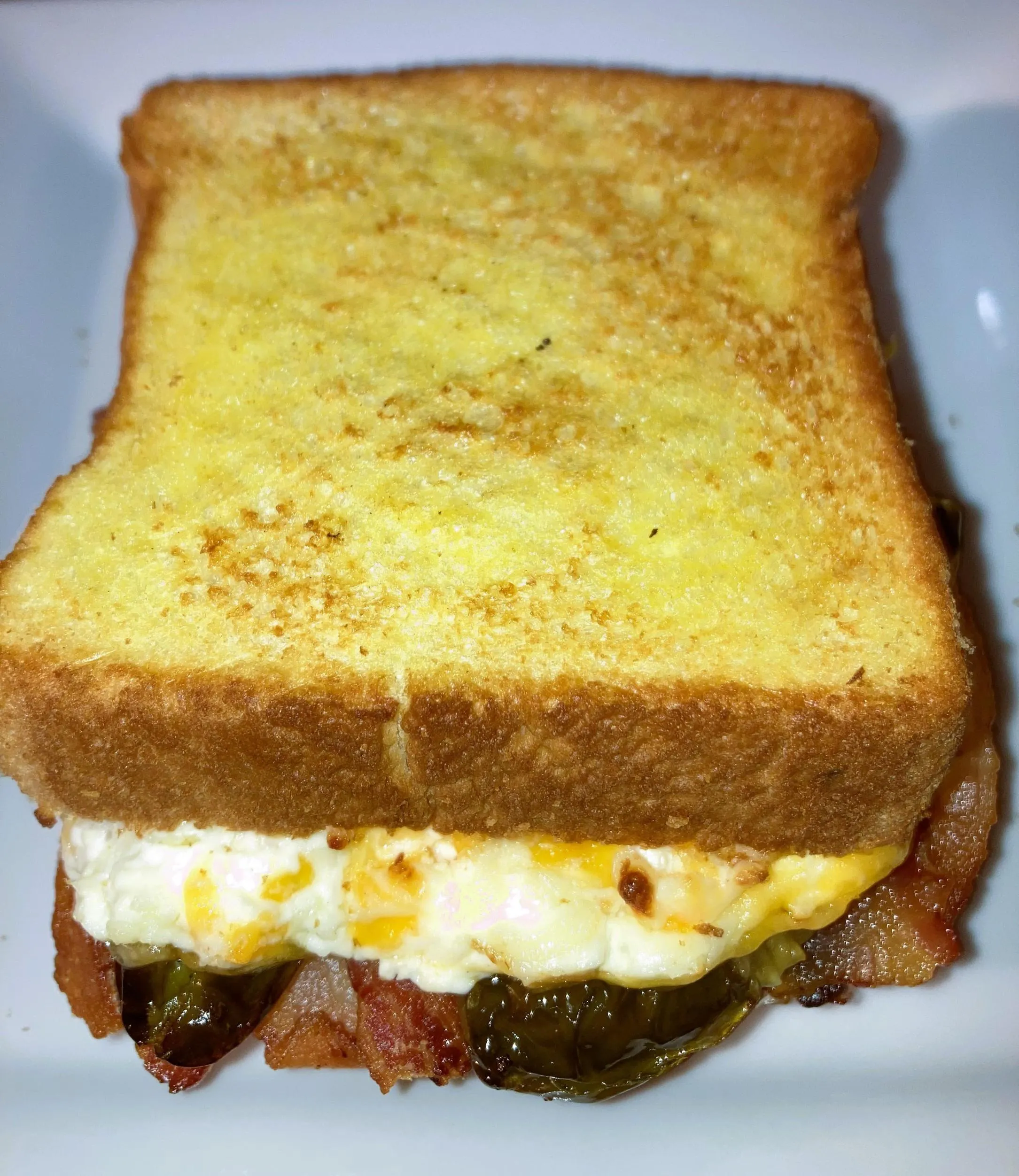 Air Fryer Jalapeno Popper Grilled Cheese