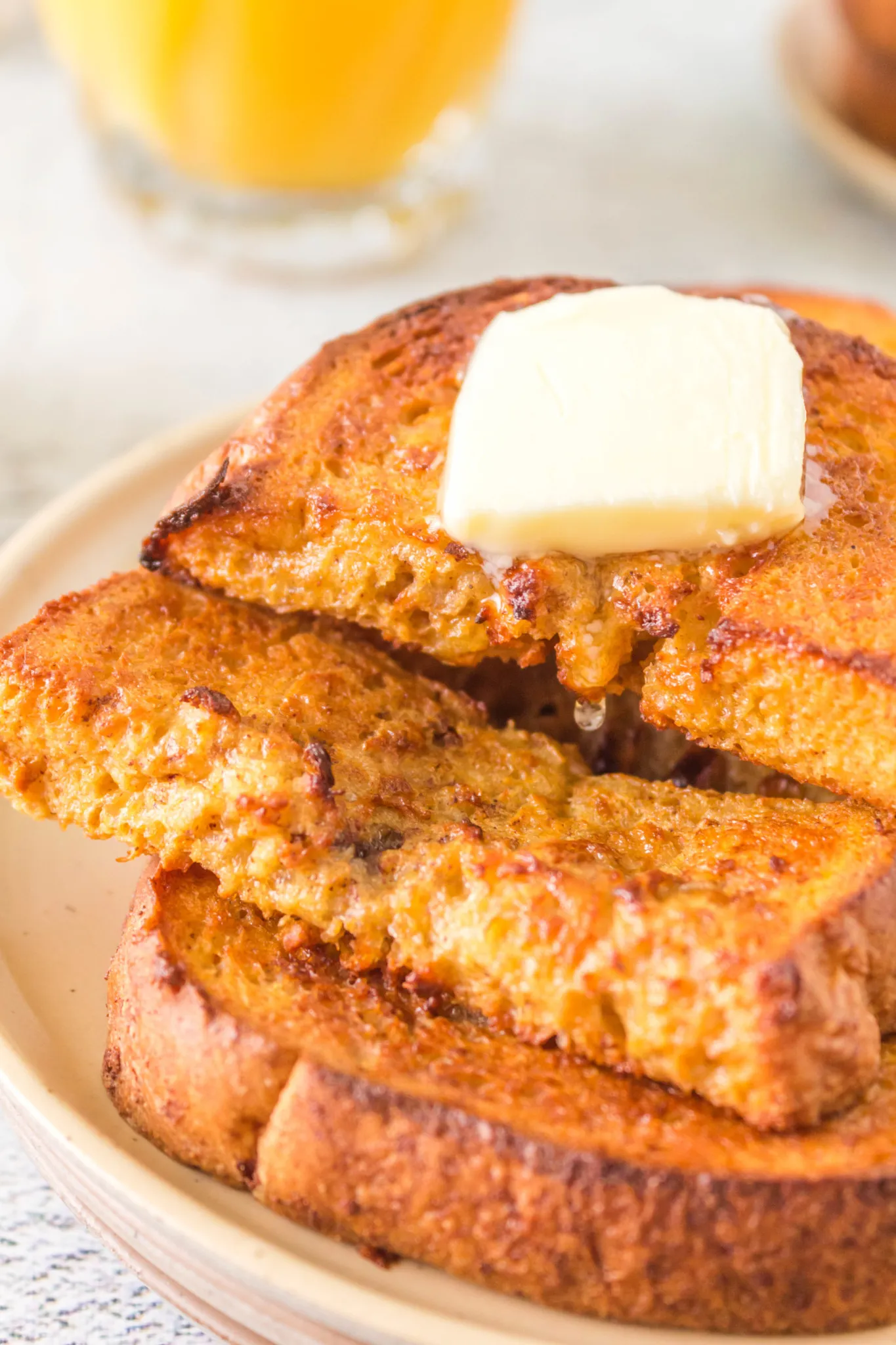 Air Fryer Pumpkin French Toast