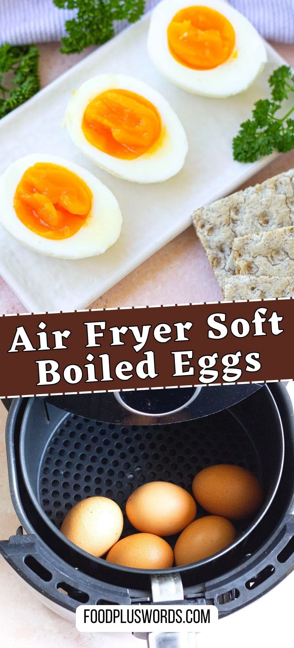 Air Fryer Soft Boiled Eggs