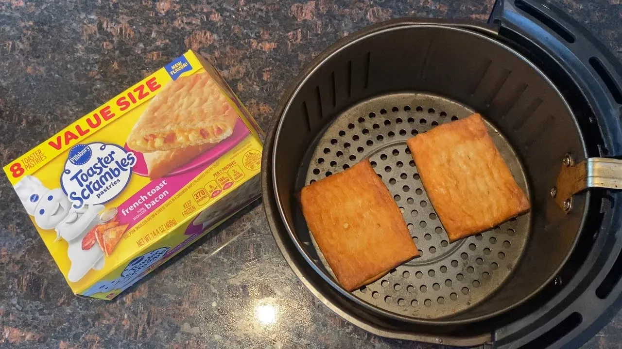Air Fryer Toaster Scrambles