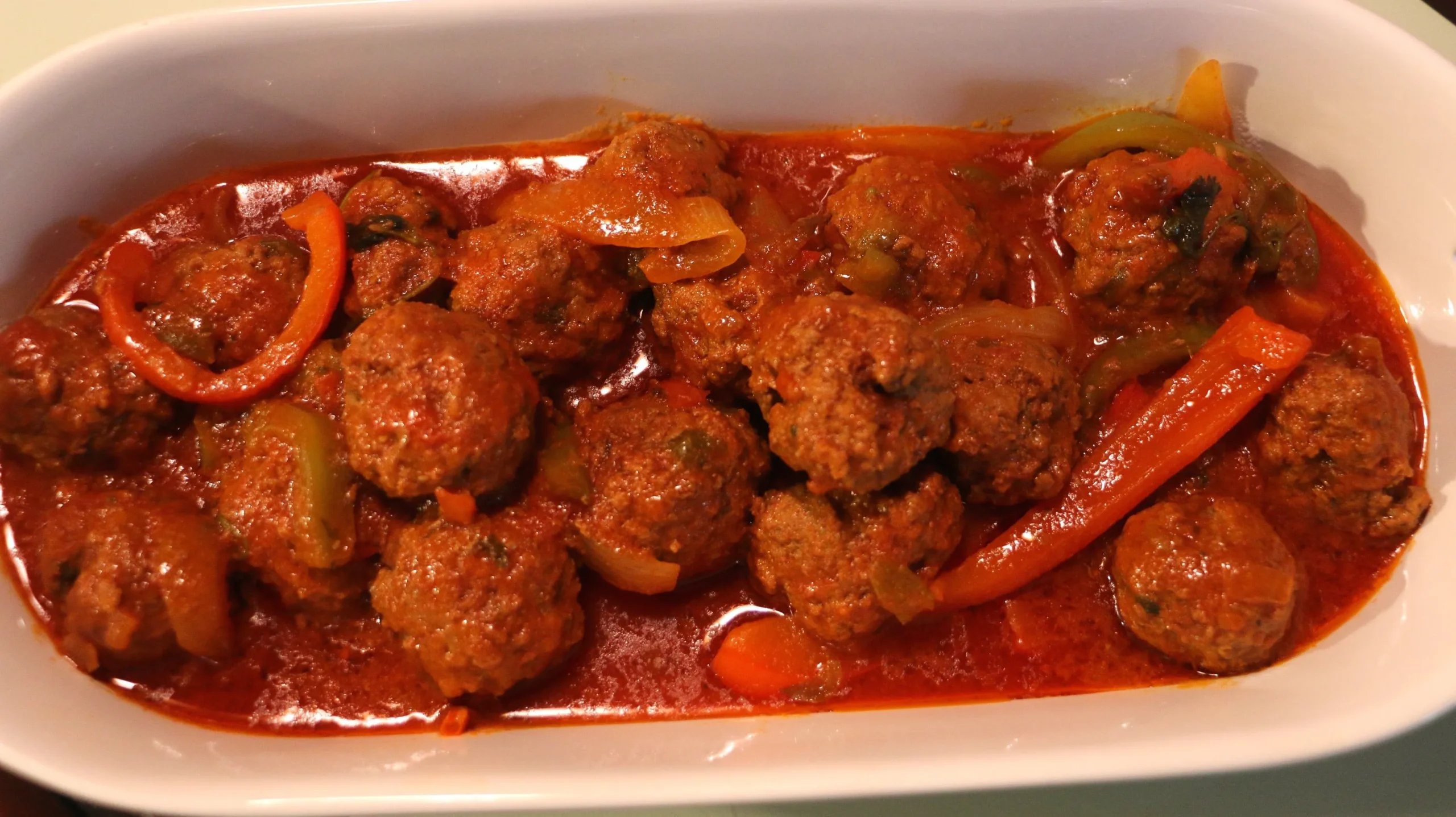 Albondigas Guisadas Stewed Meatballs