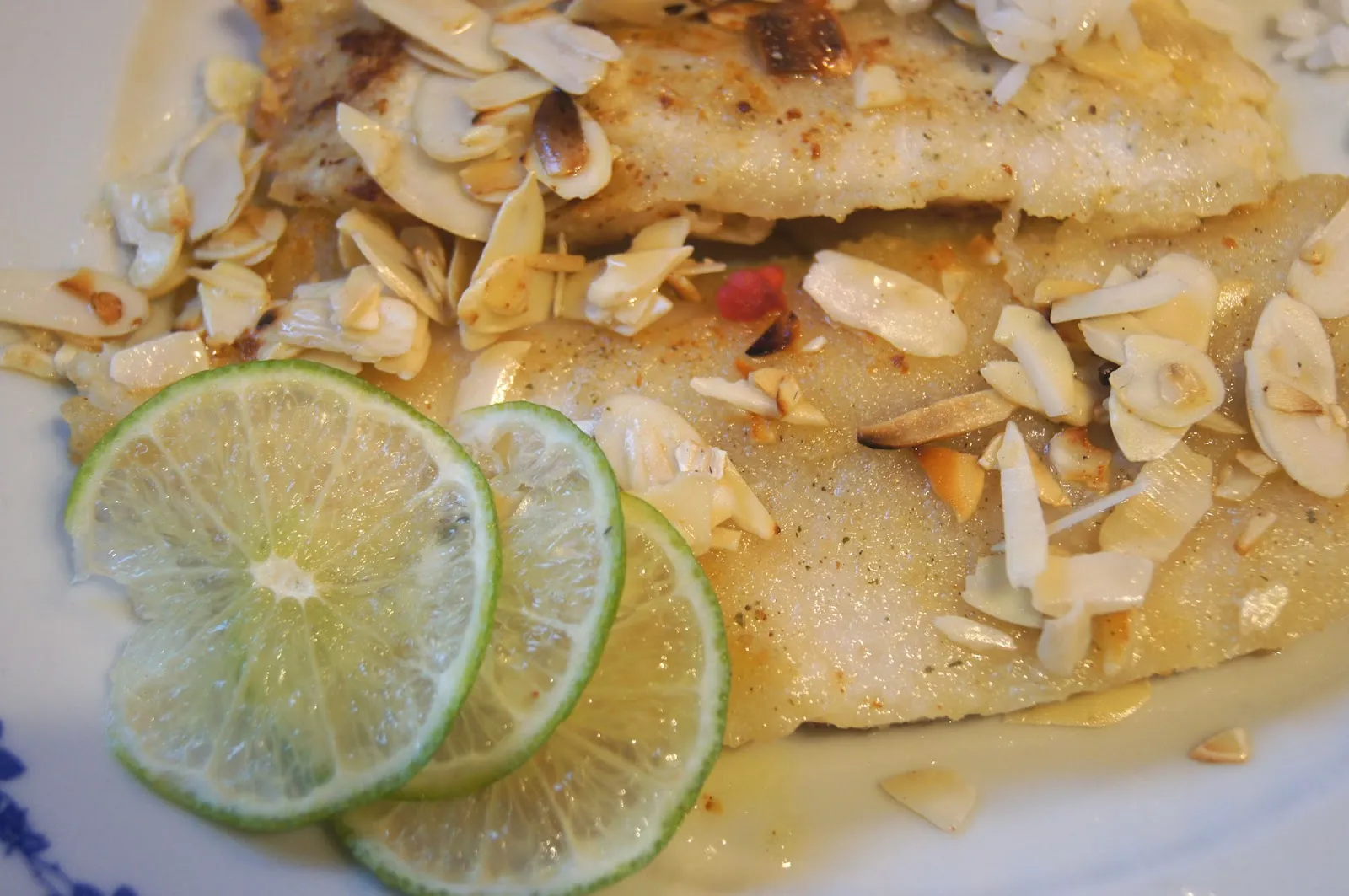Almond Crusted Plaice Fillets
