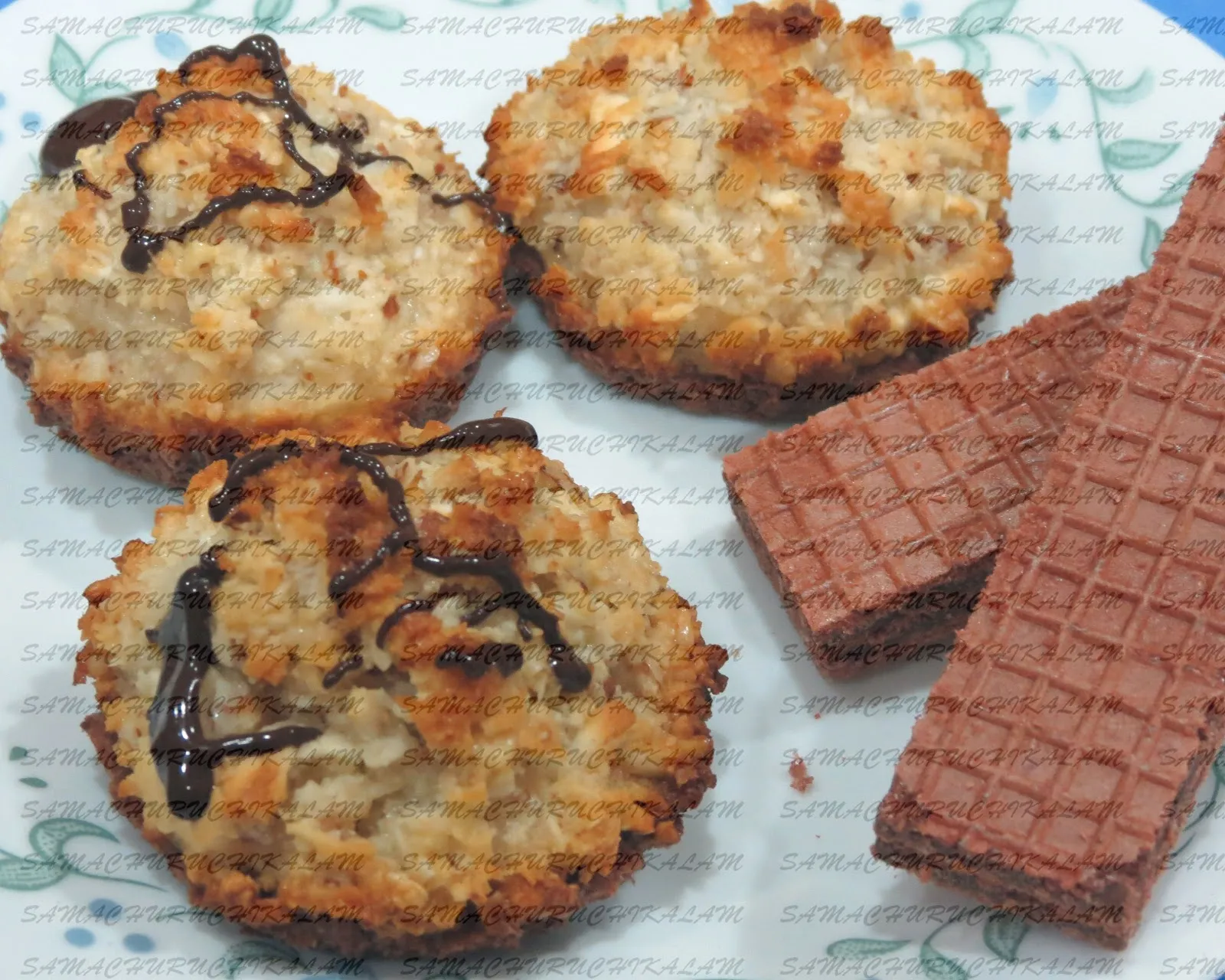 Almond and Chocolate Macaroons