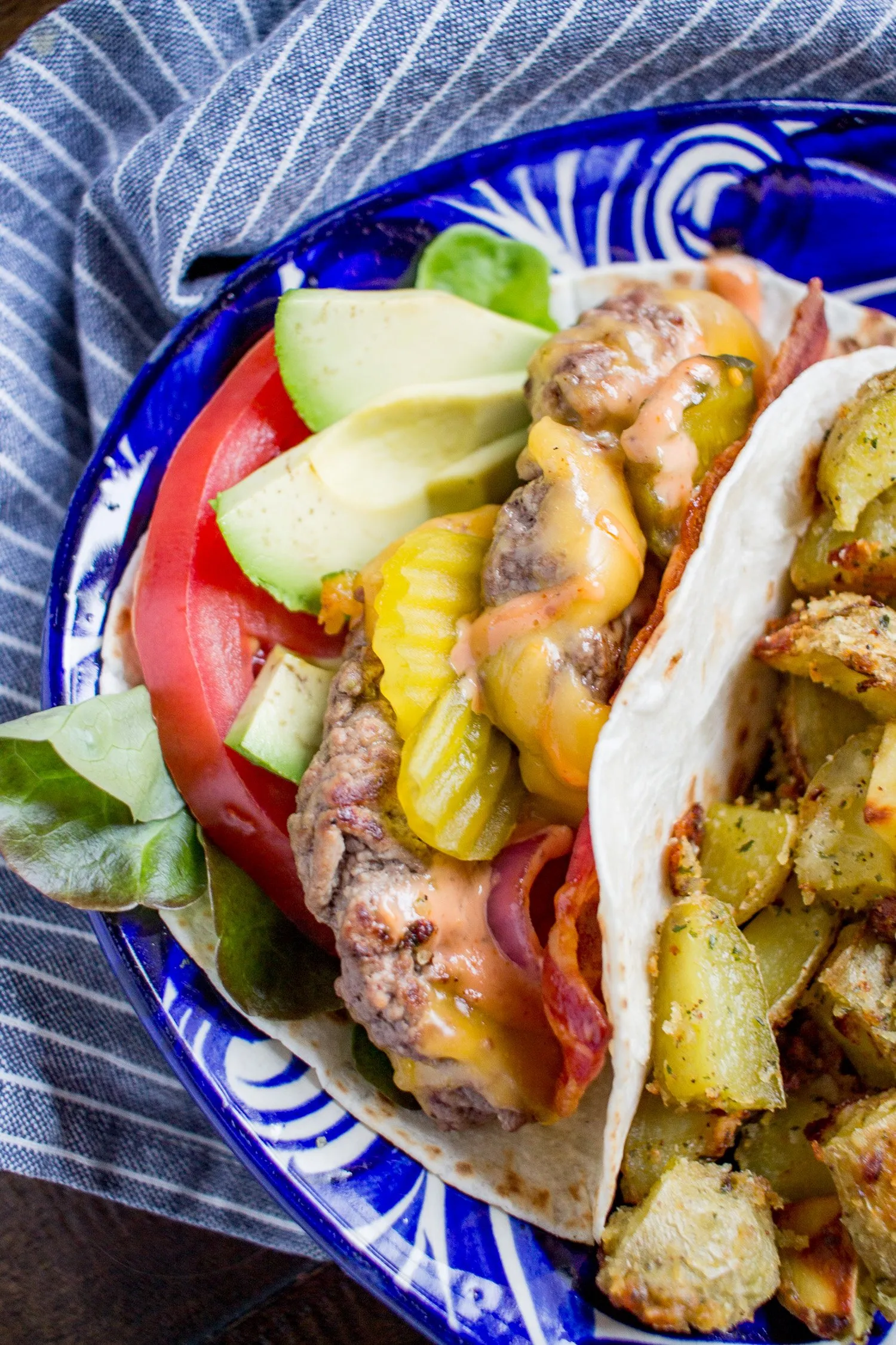 Amazing Bacon Cheeseburger Tacos