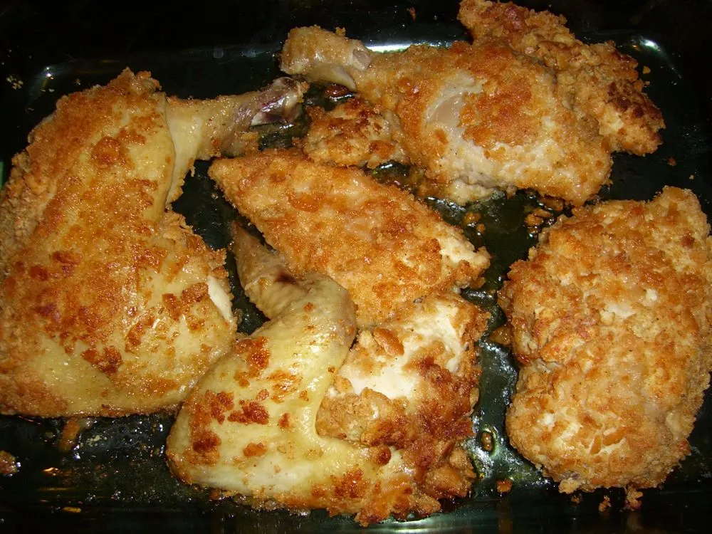 Amish Oven Fried Chicken