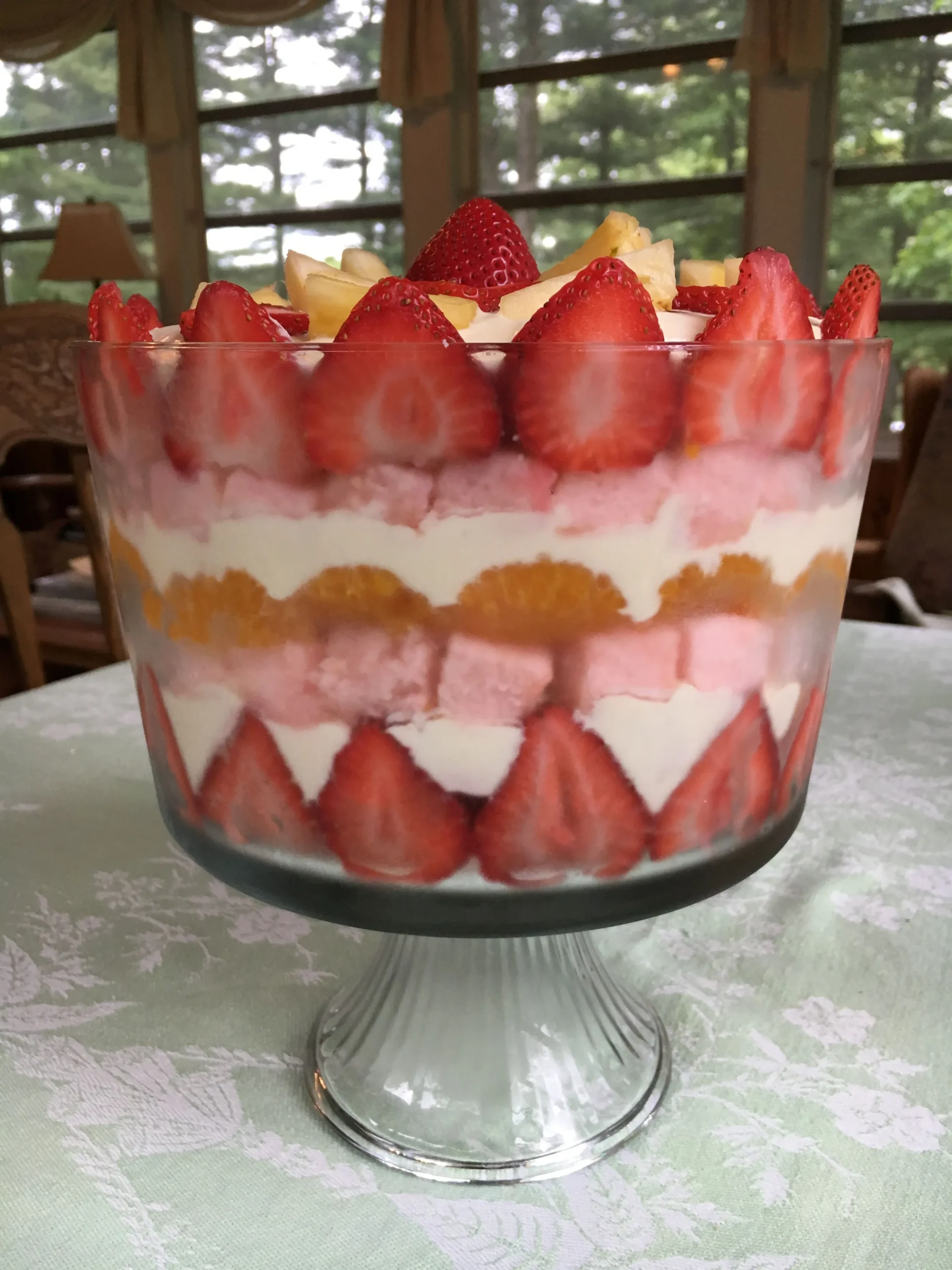 Angel Food Summer Pudding