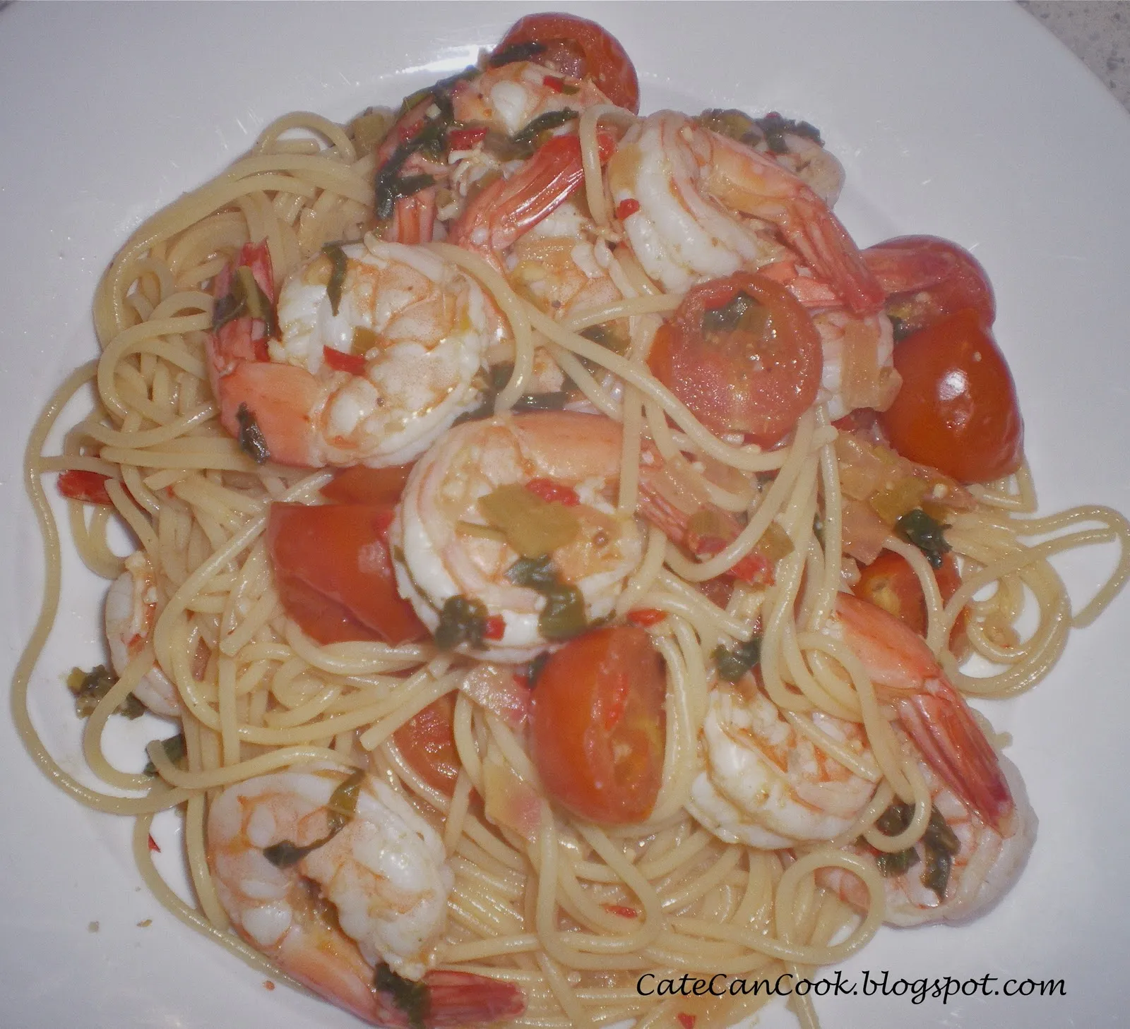 Angel Hair with Pesto and Mozzarella