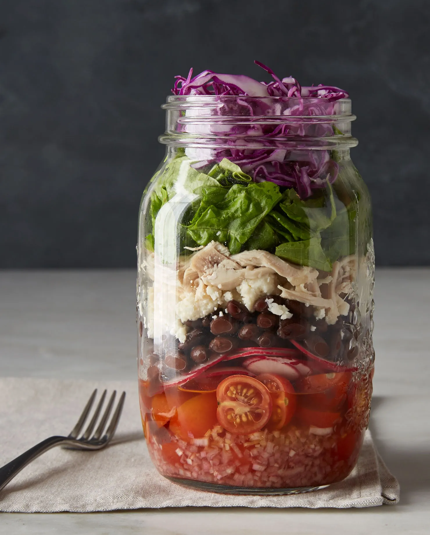 Antioxidant Mason Jar Salad