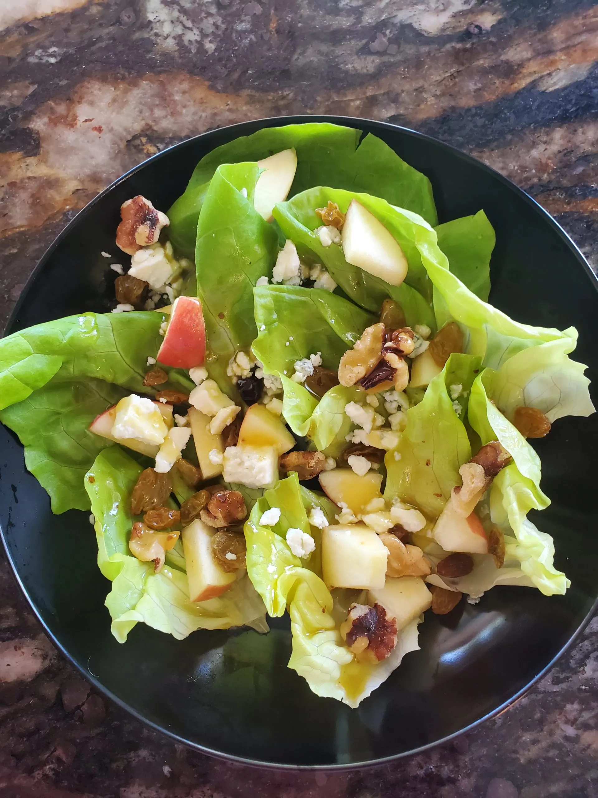 Apple Blue Cheese and Bibb Salad