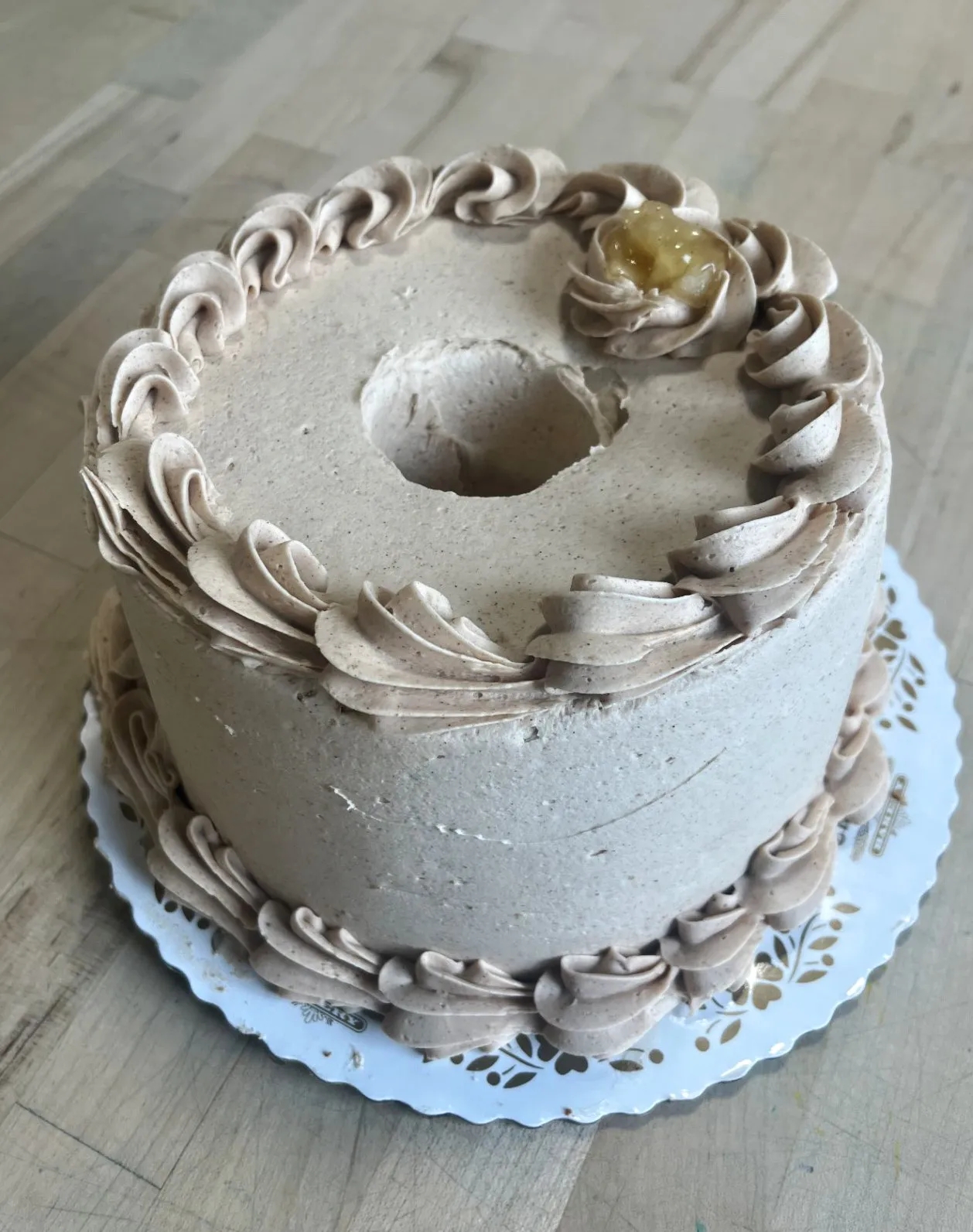 Apple Cinnamon Chiffon Cake