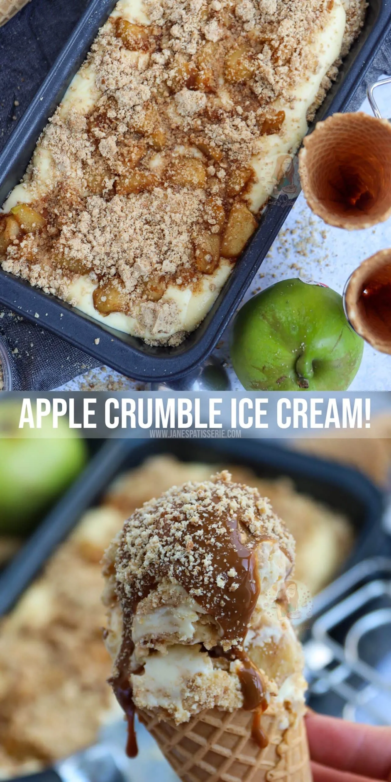 Apple Crumble Ice Cream