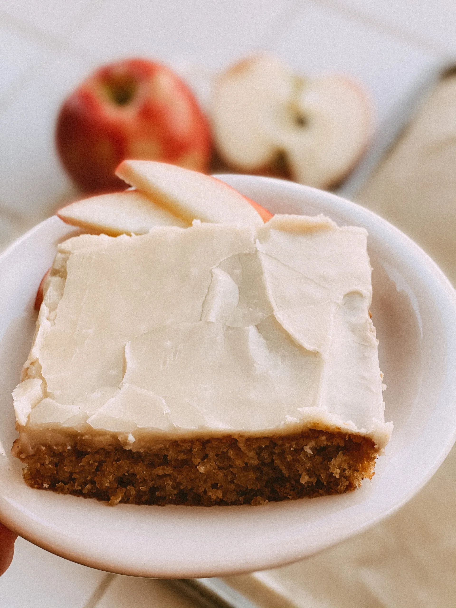 Apple Spice Cake with Brown Butter Glaze