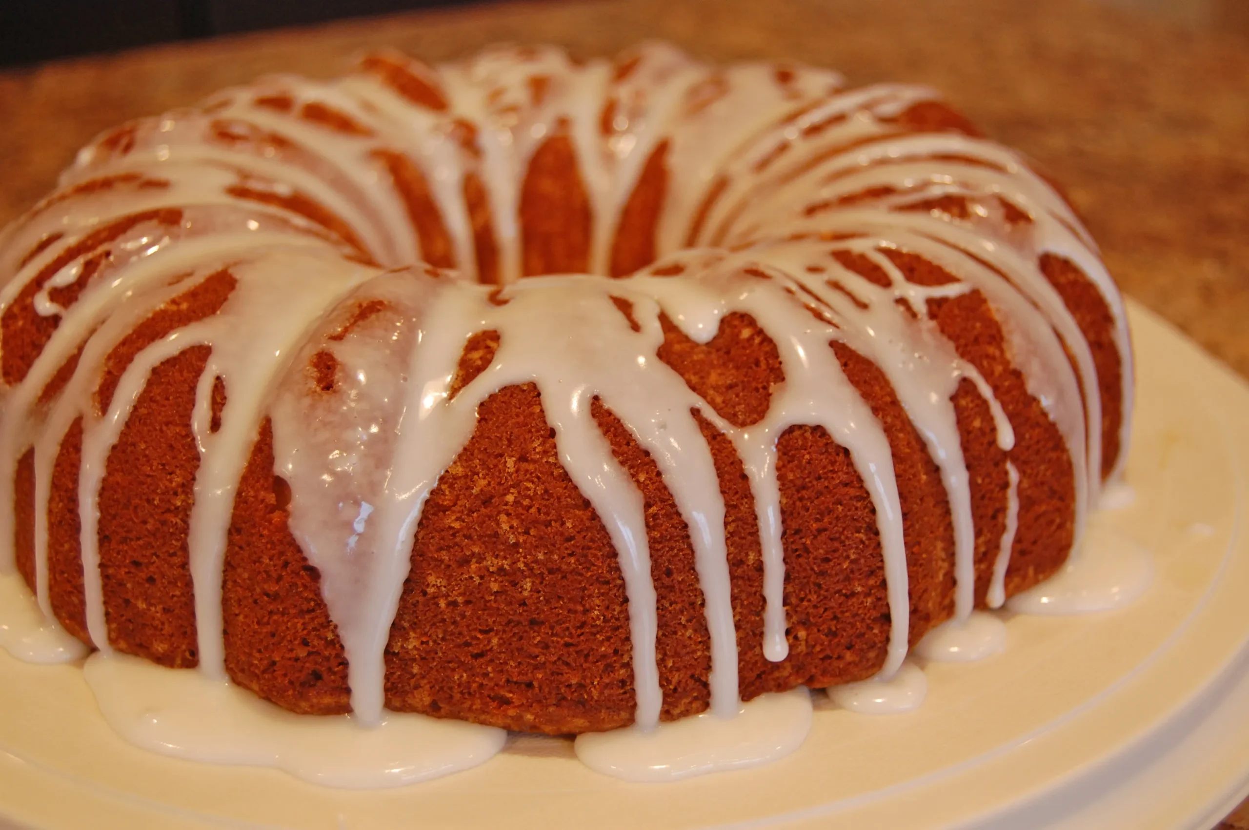 Apricot Hazelnut Pound Cake