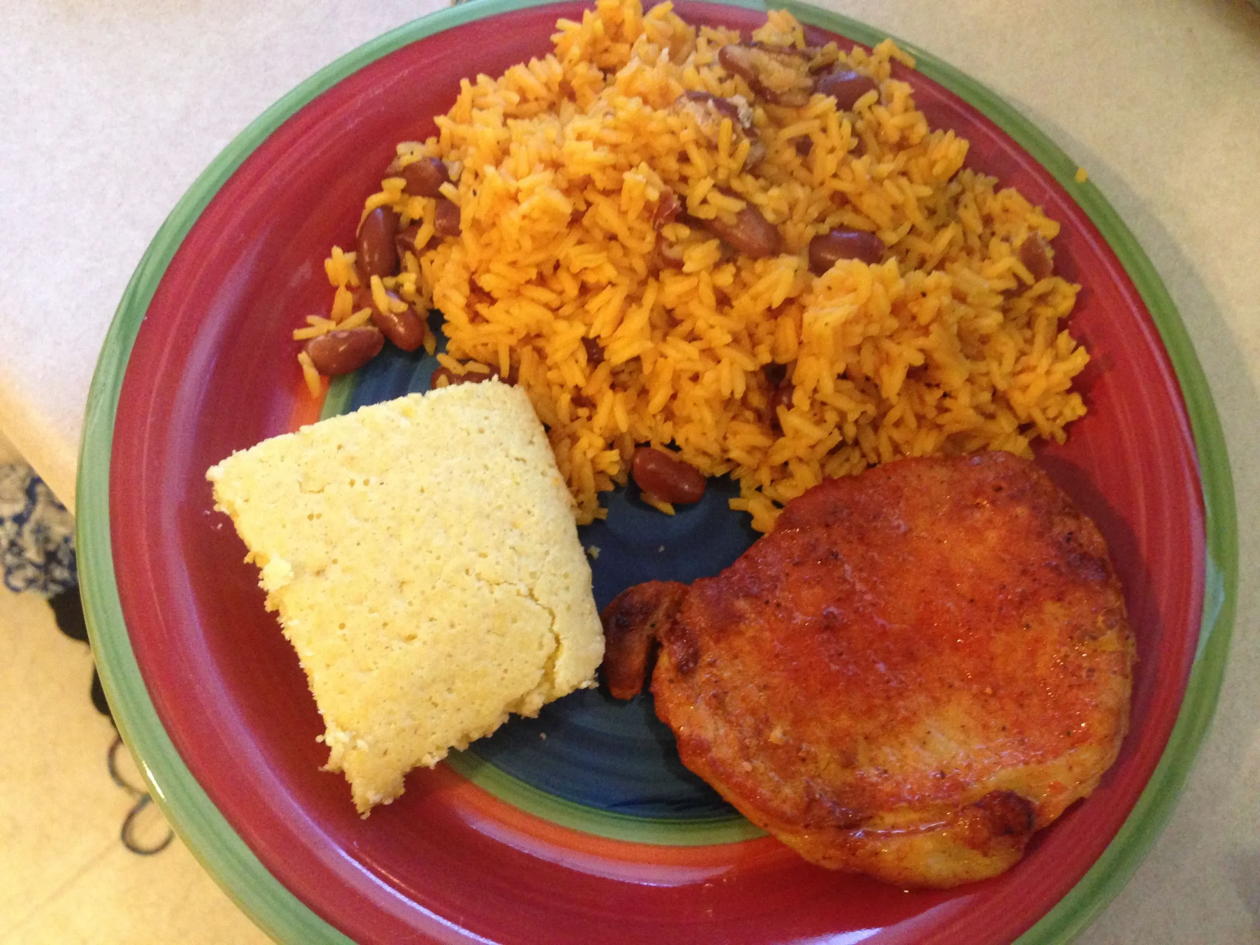 Arroz Amarillo with Peas