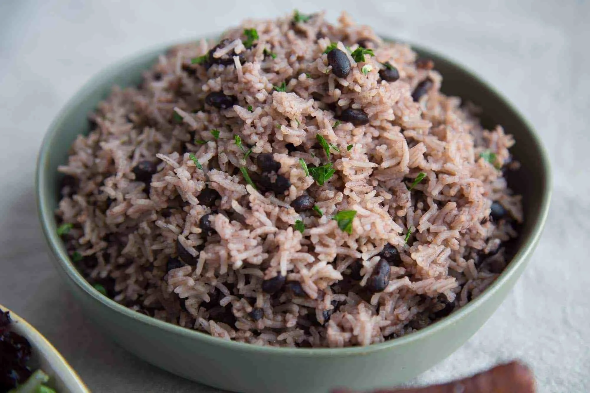 Arroz Moro: White Rice with Cuban Black Beans