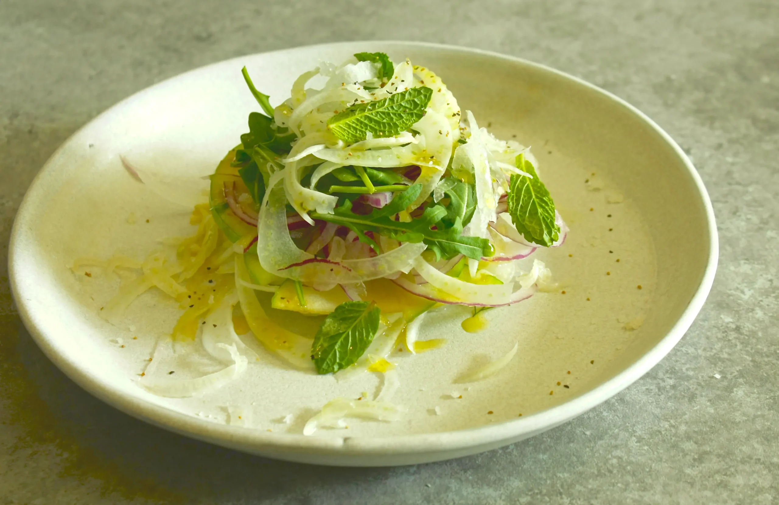Arugula Salad with Lemon and Fennel