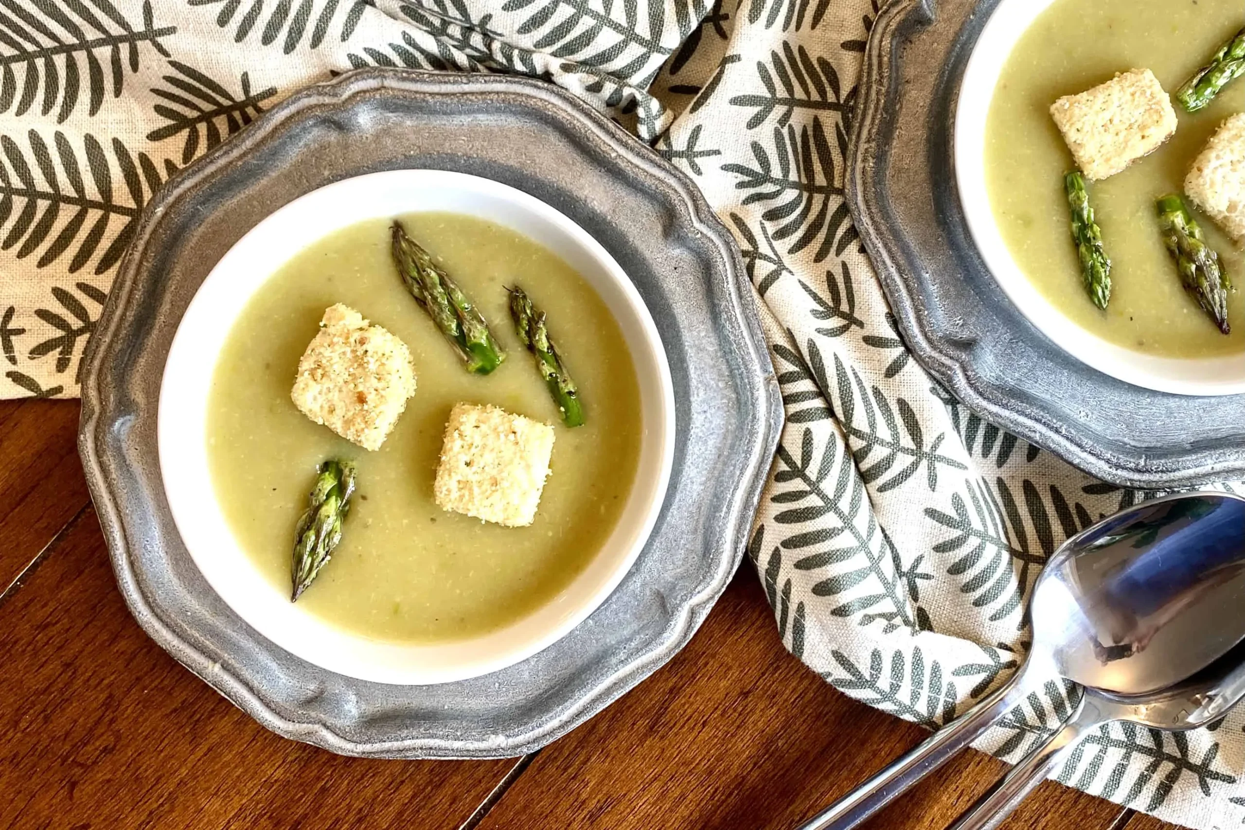 Asparagus Red Potato Soup
