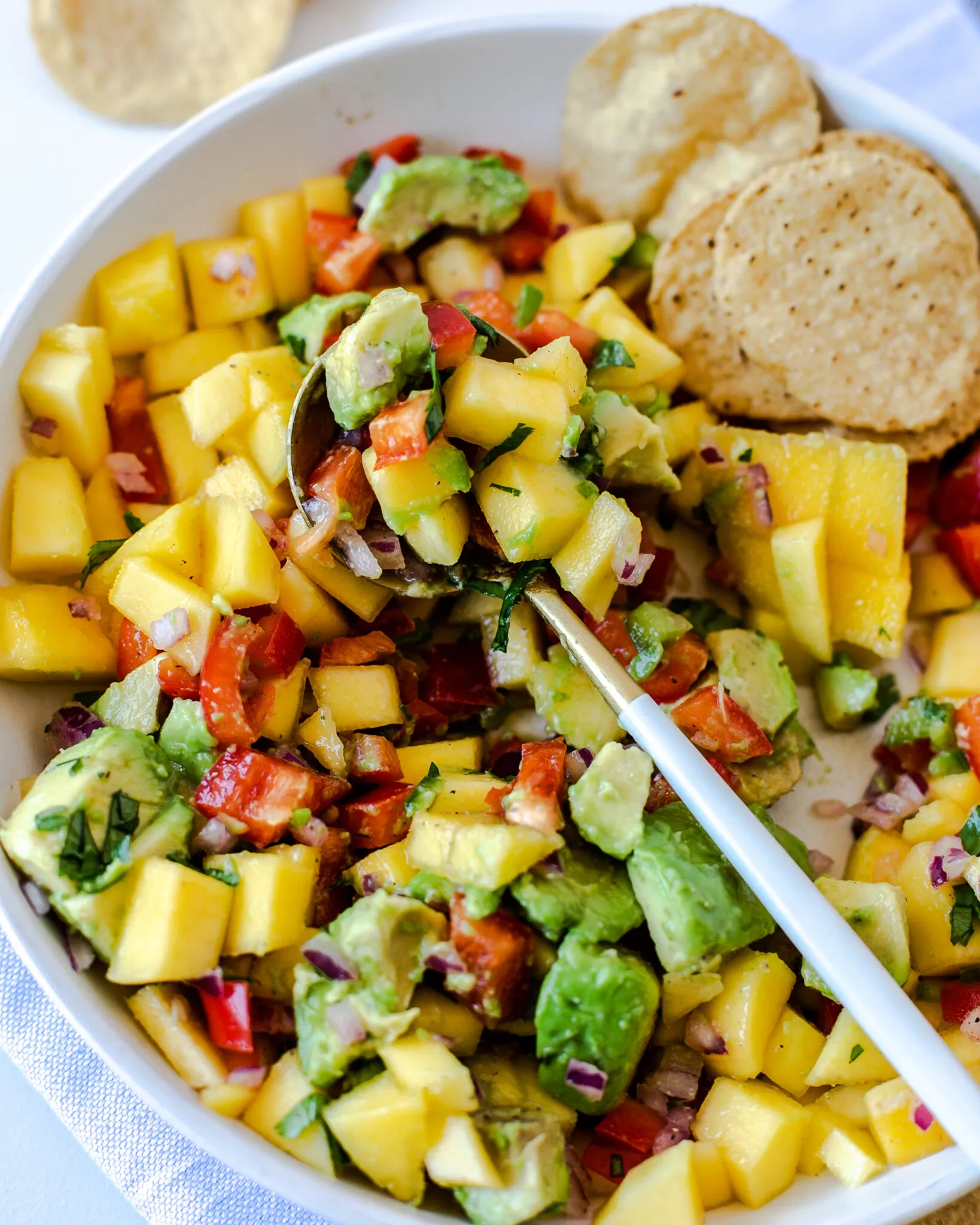 Avocado Mango Fruit Salad