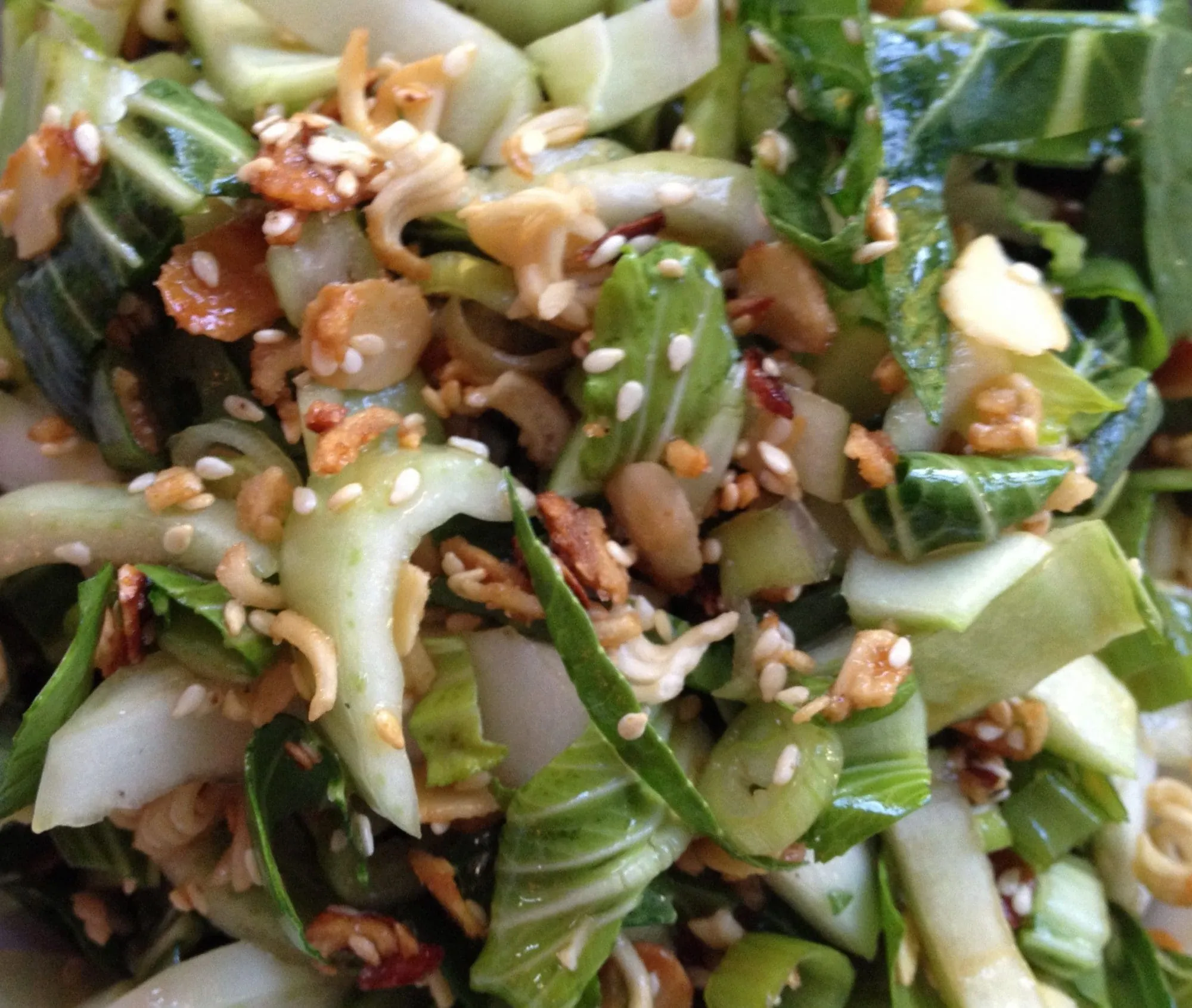Baby Bok Choy with Cashews
