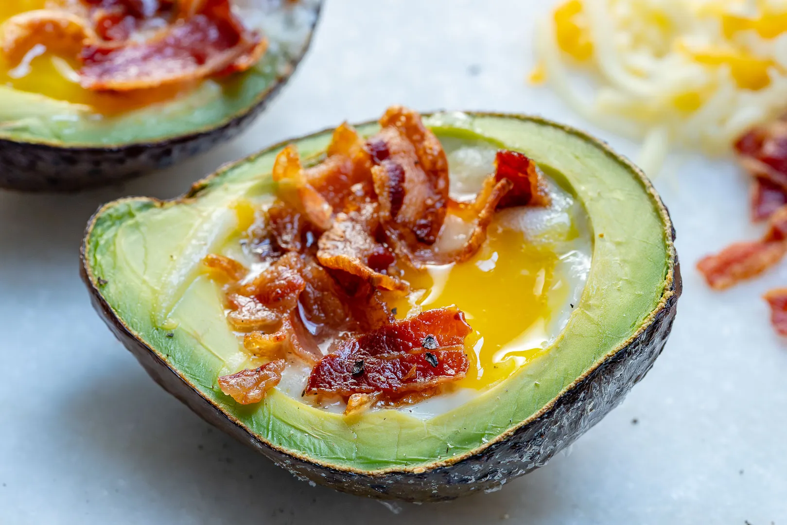 Bacon Avocado Taco Boats