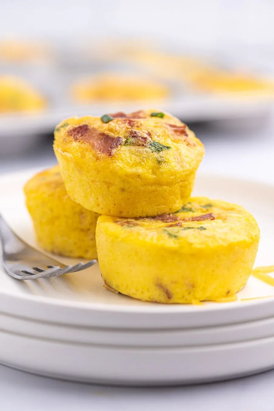 Bacon Cheddar Omelet Cups