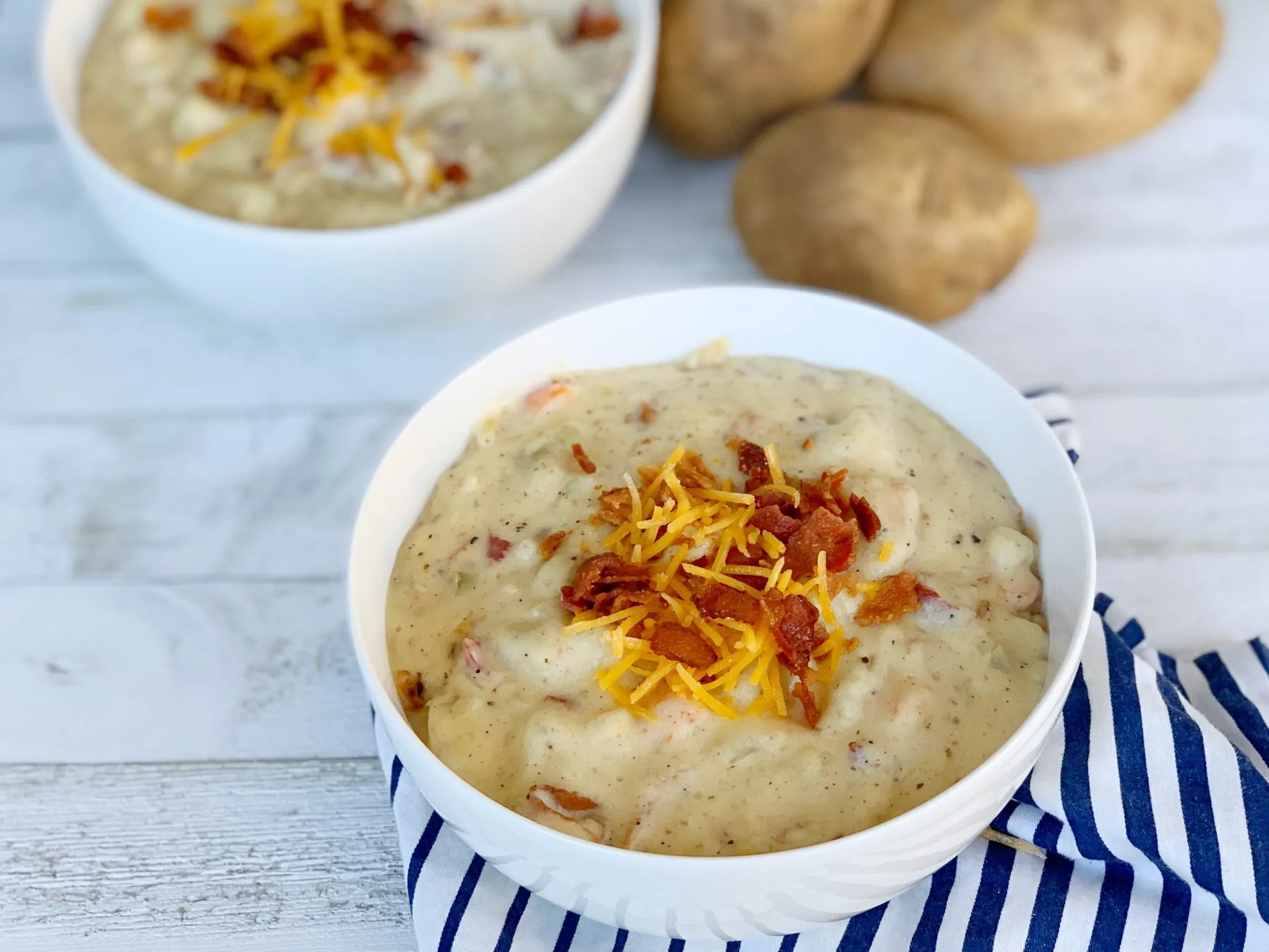 Bacon Cheese Potato Chowder