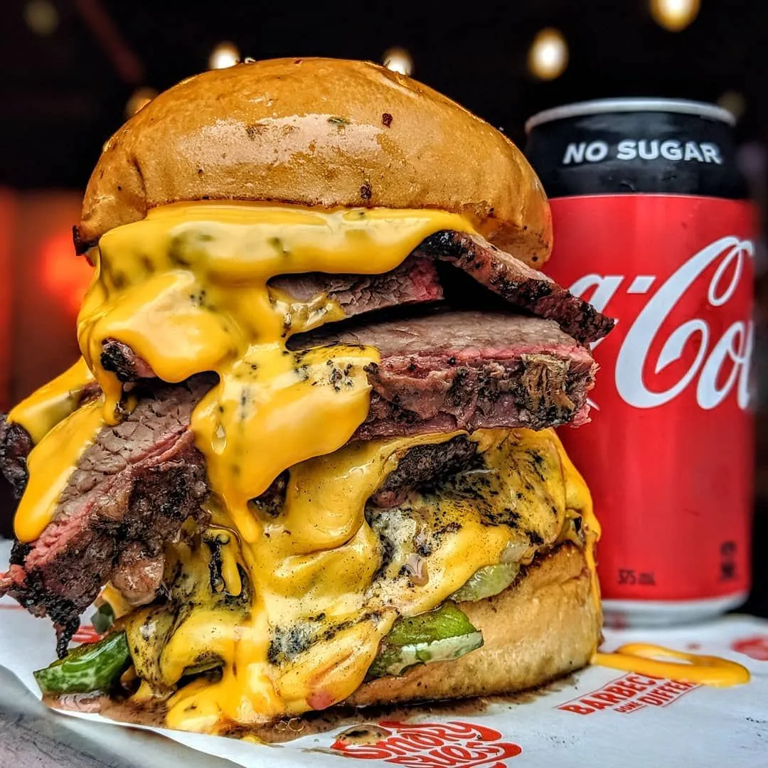 Bacon Cheeseburger French Fry Platter