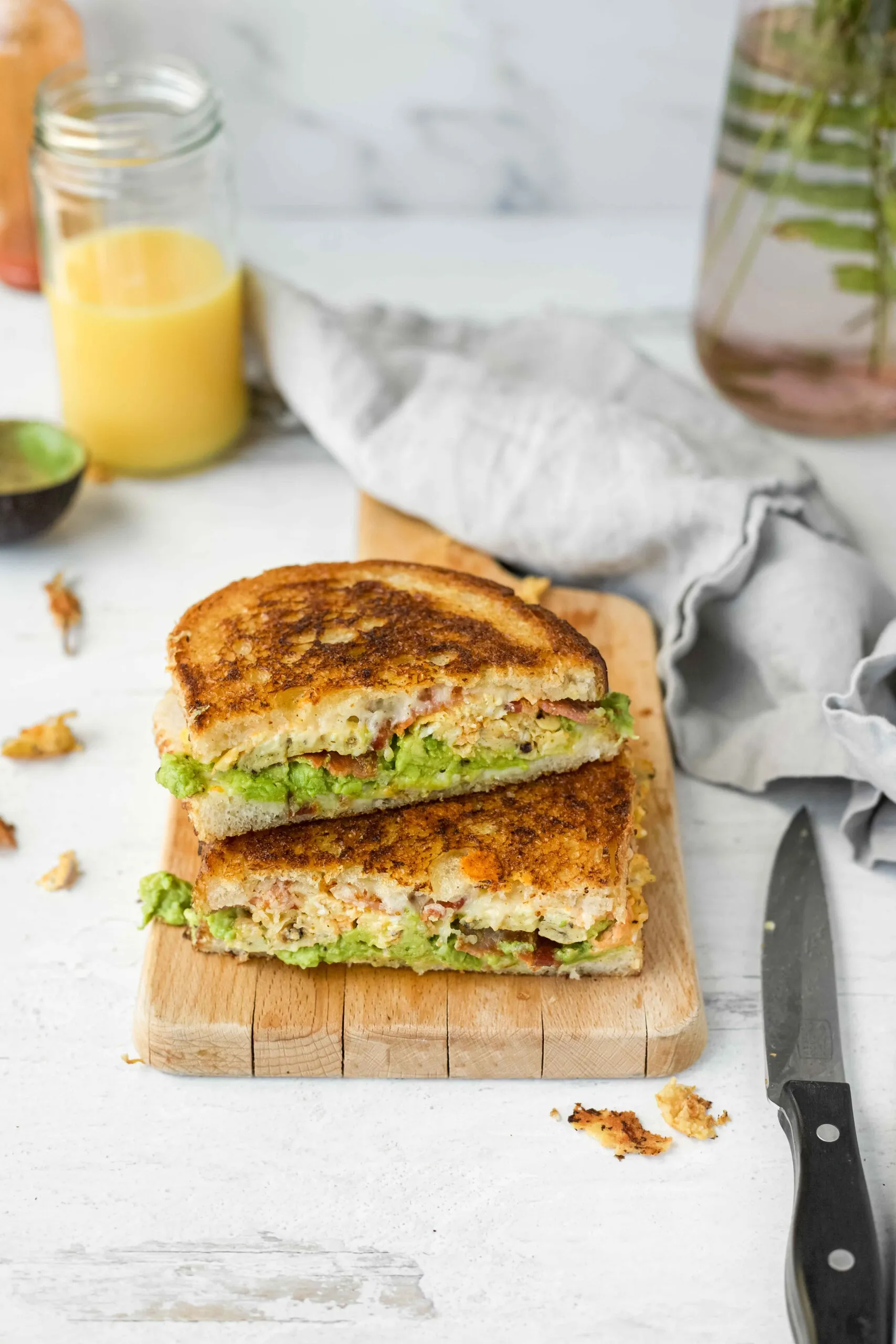 Bacon n Egg Breakfast Grilled Cheese