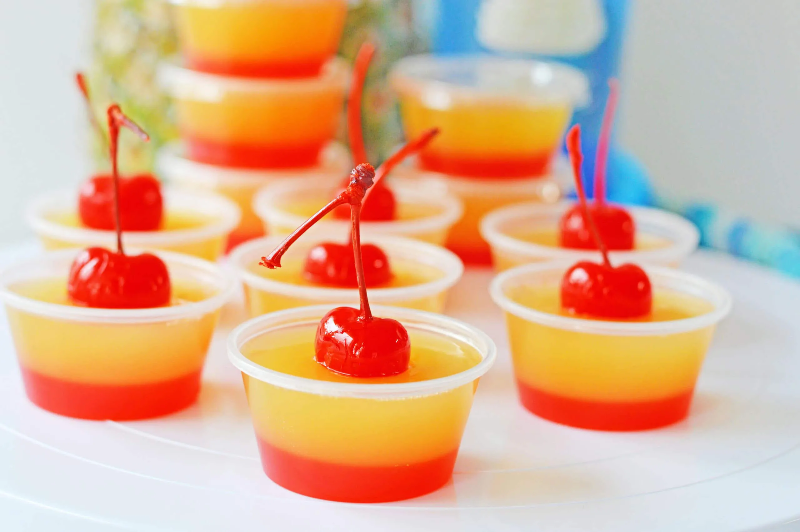 Bahama Mama's Jello Shooters