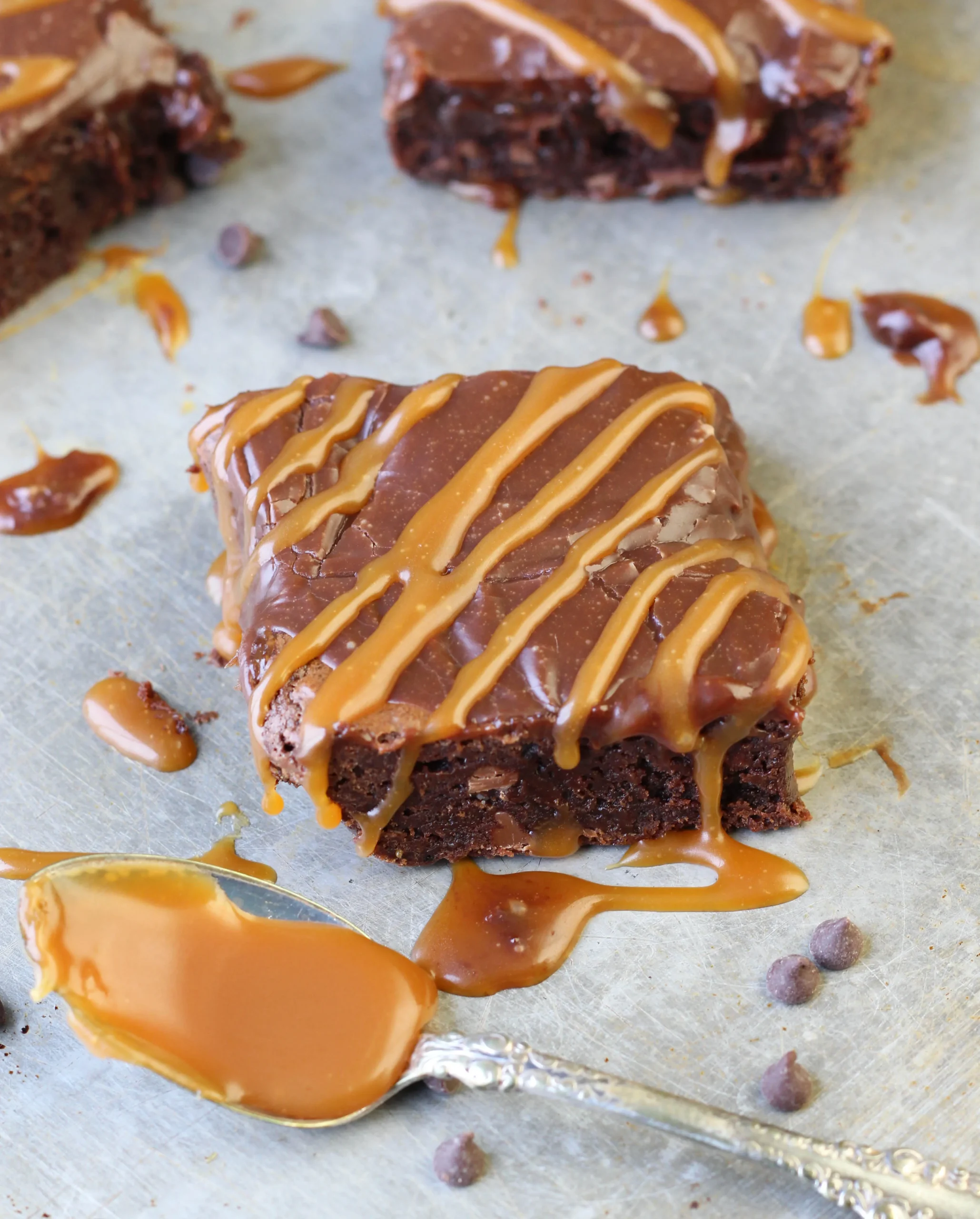 Baileys Irish Coffee Caramel Brownies