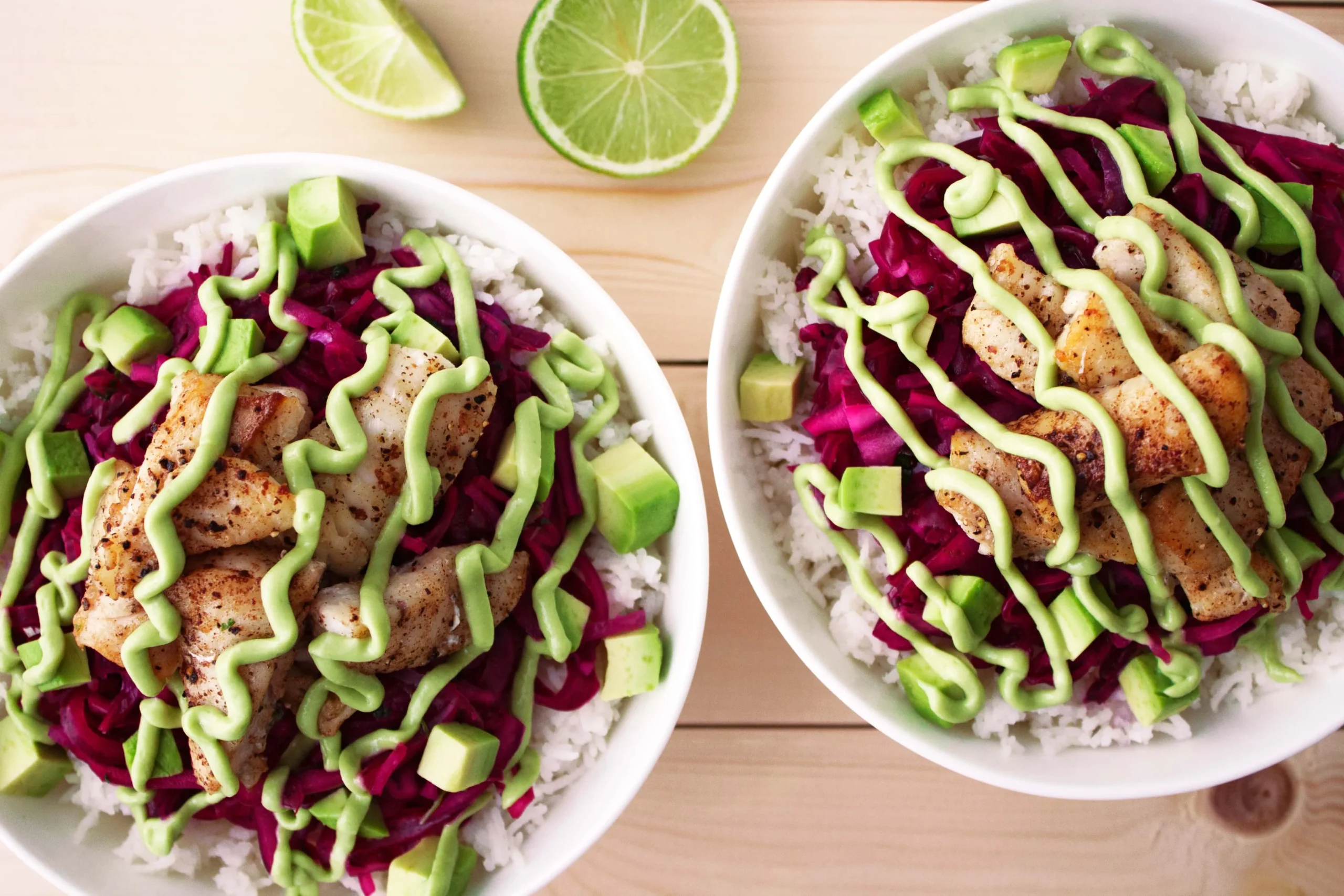 Baja Fish Taco Bowls
