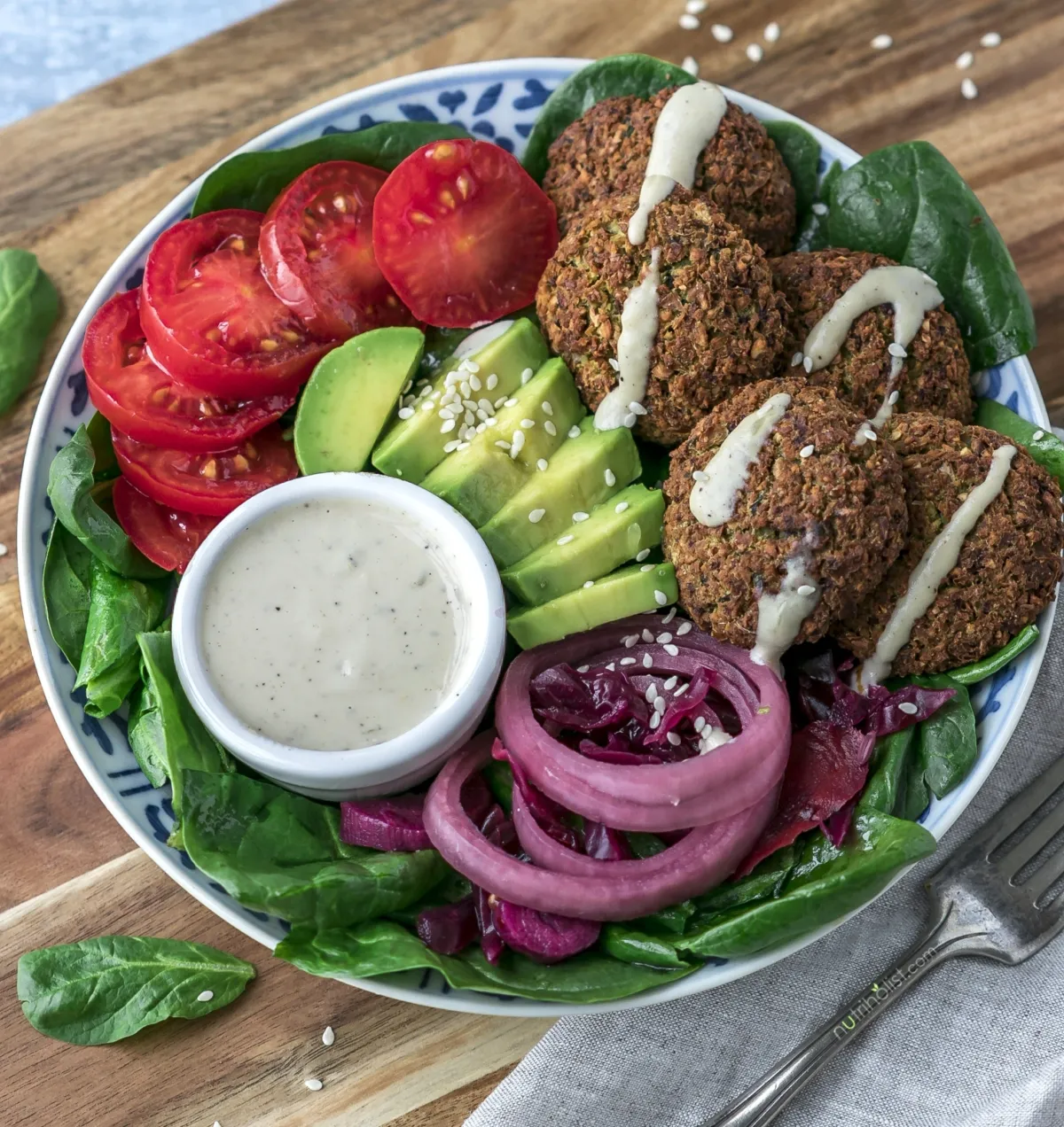 Baked Carrot Walnut Falafel (Gluten-Free, Vegan)