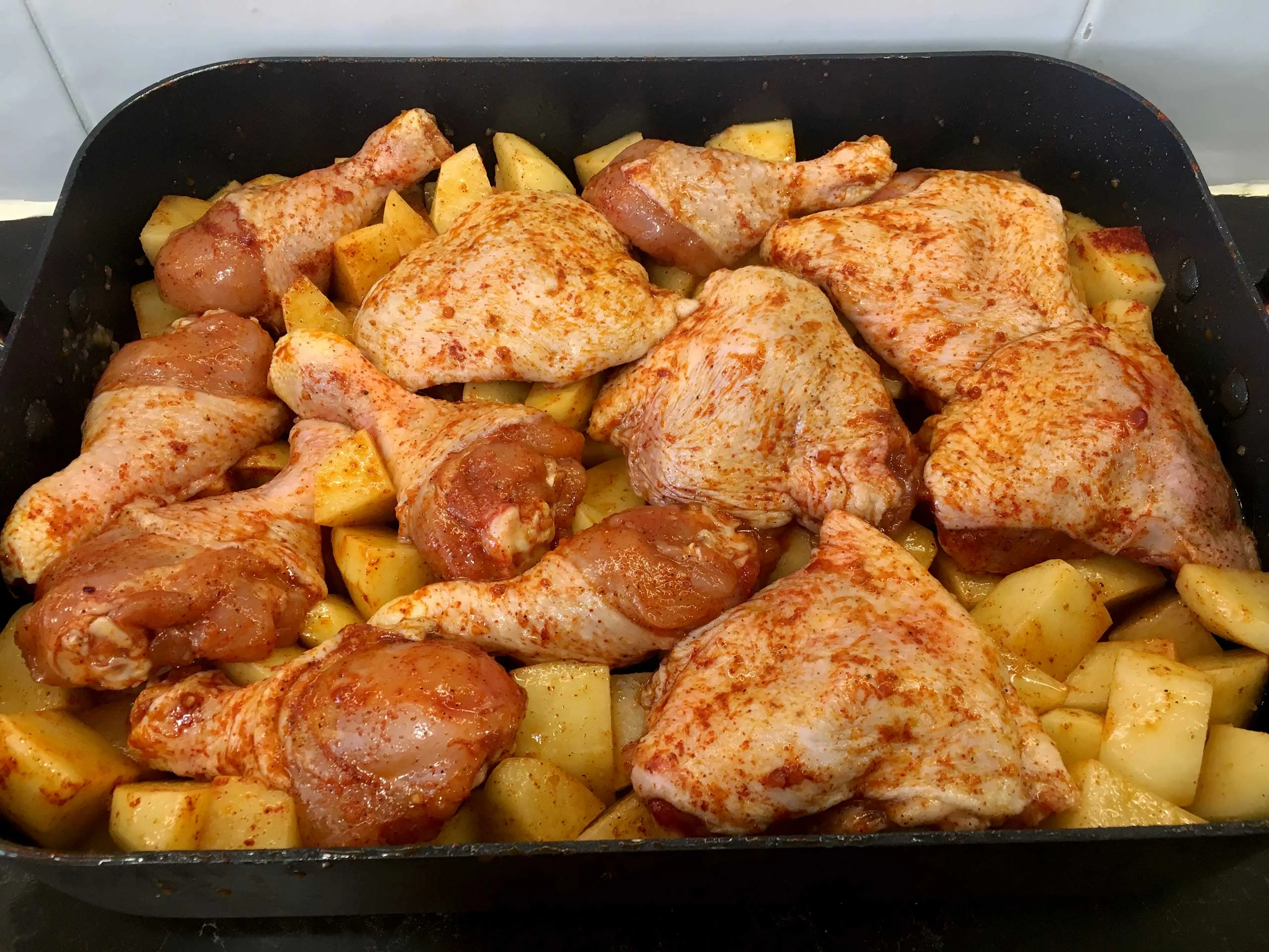Baked Chicken and Potatoes