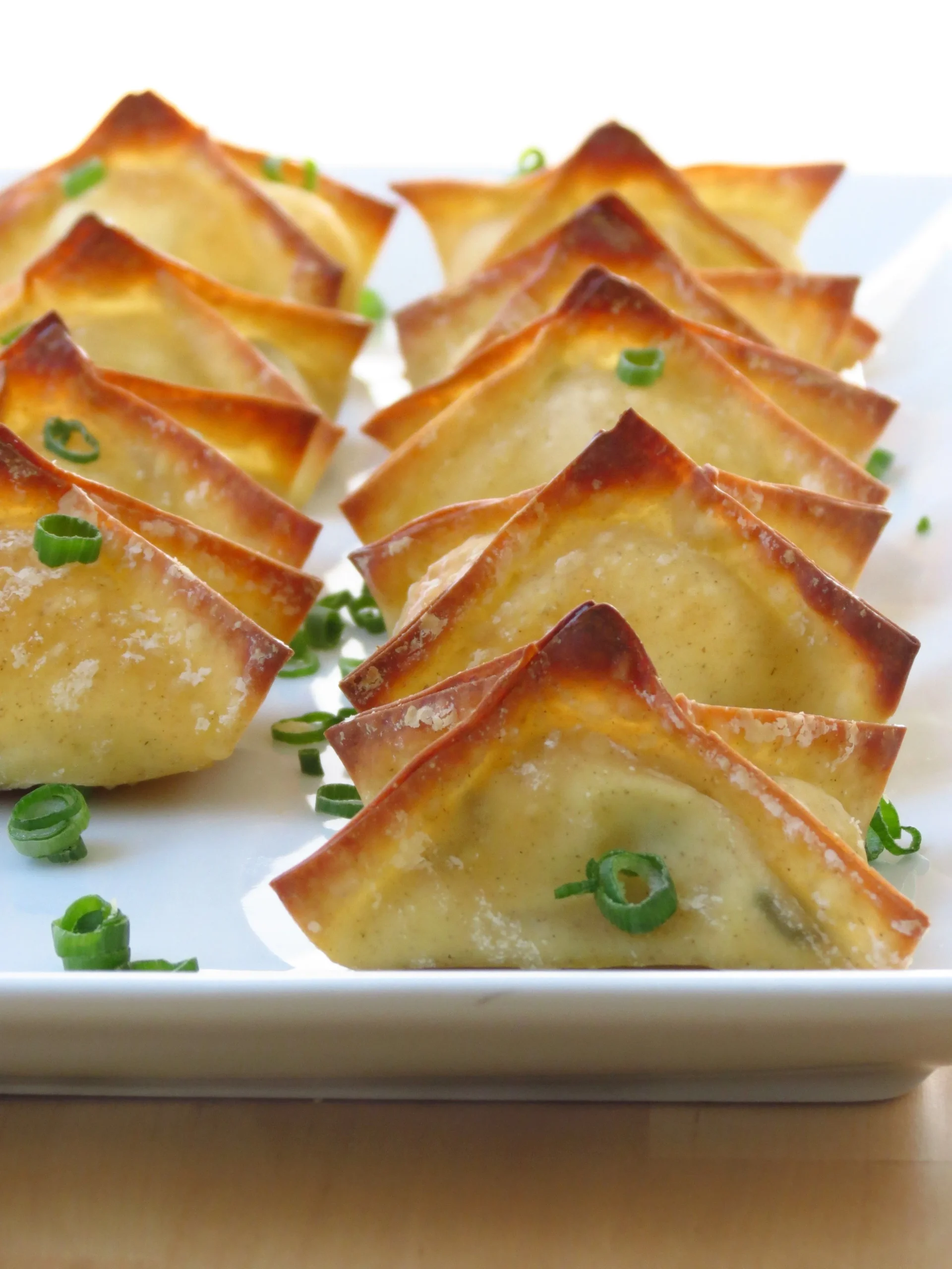 Baked Cream Cheese Wontons