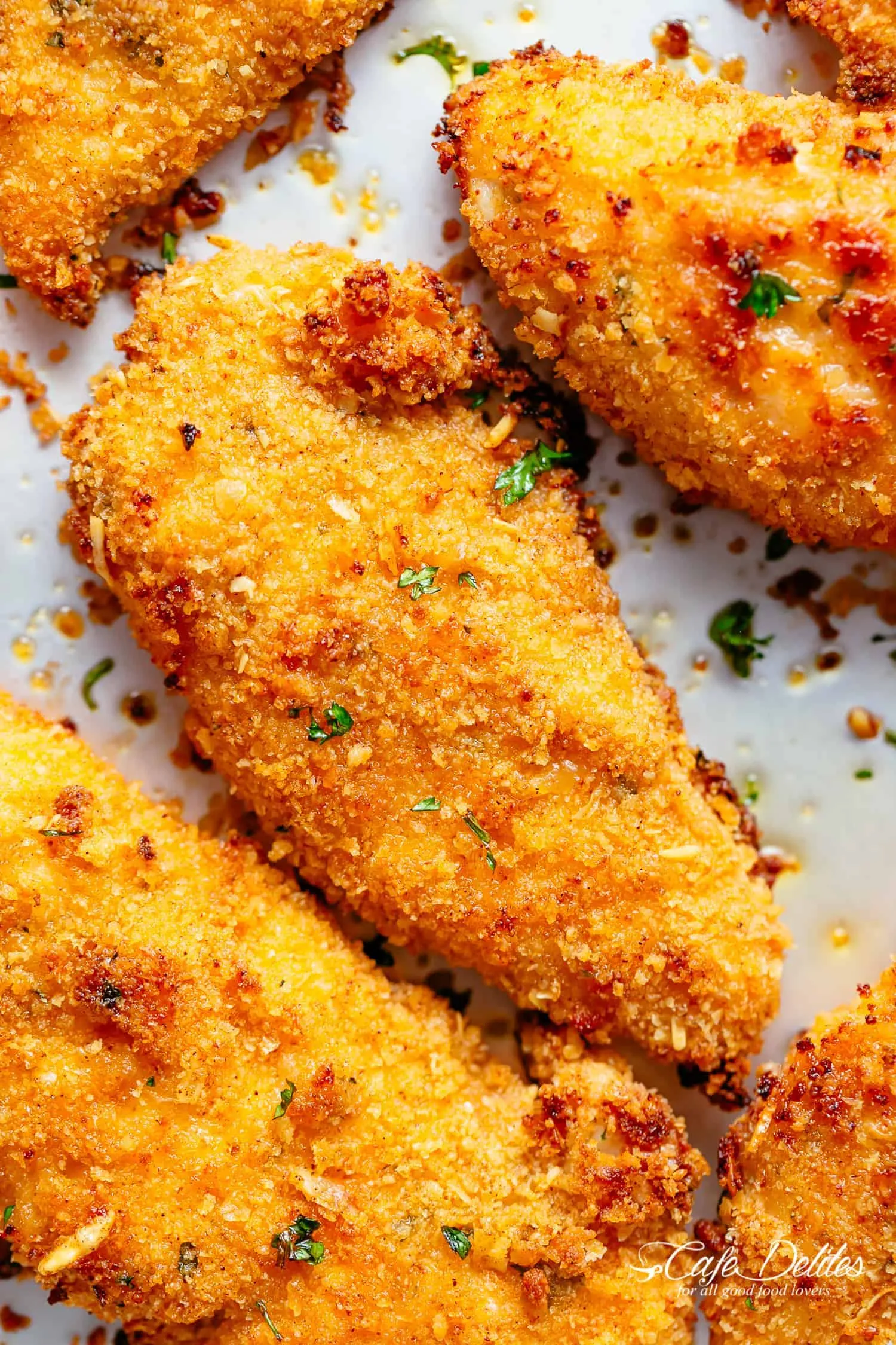 Baked Garlic Parmesan Chicken Tenders