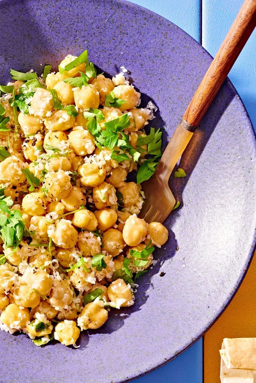 Baked Halibut Chickpea Topping