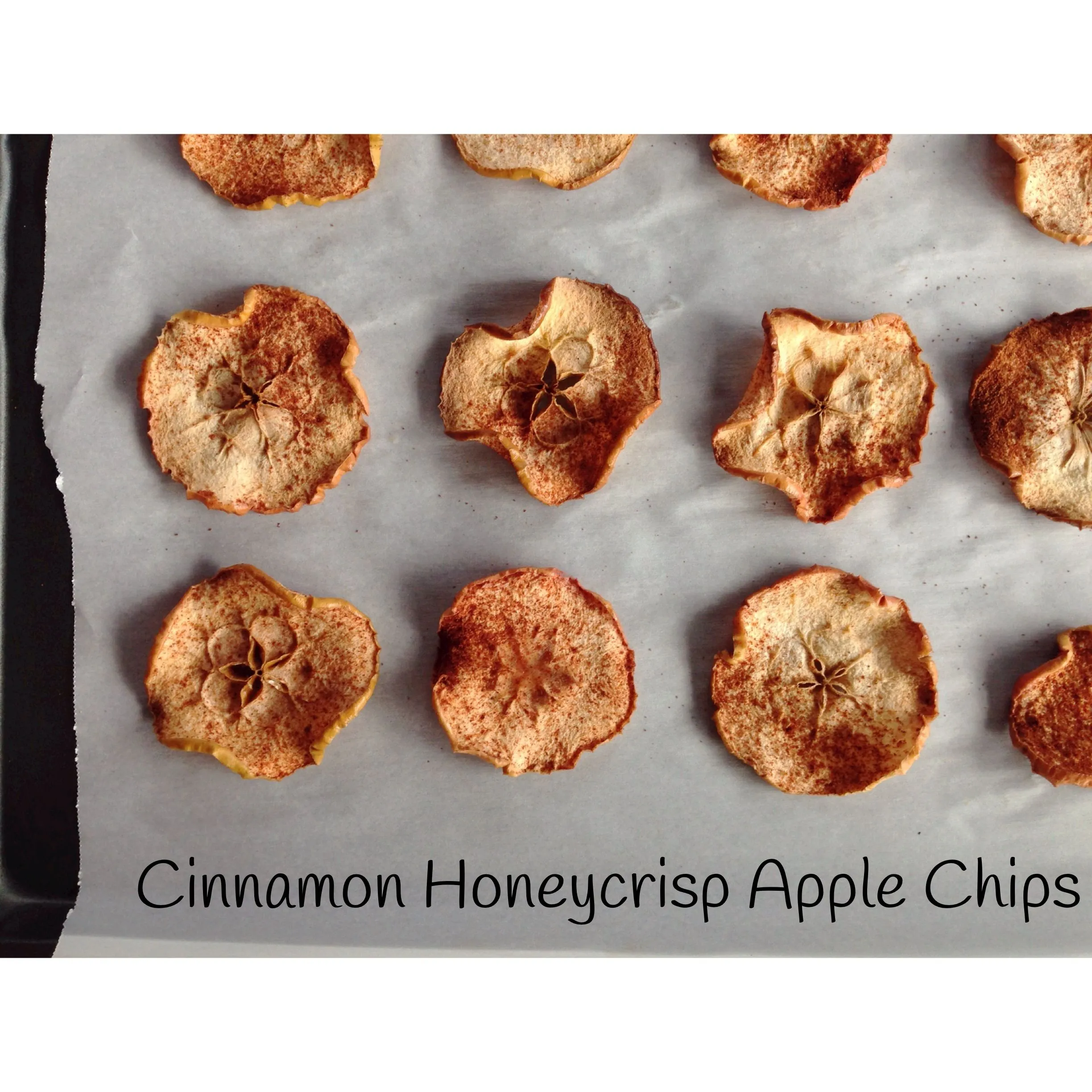 Baked Honey Crisp Apple Chips