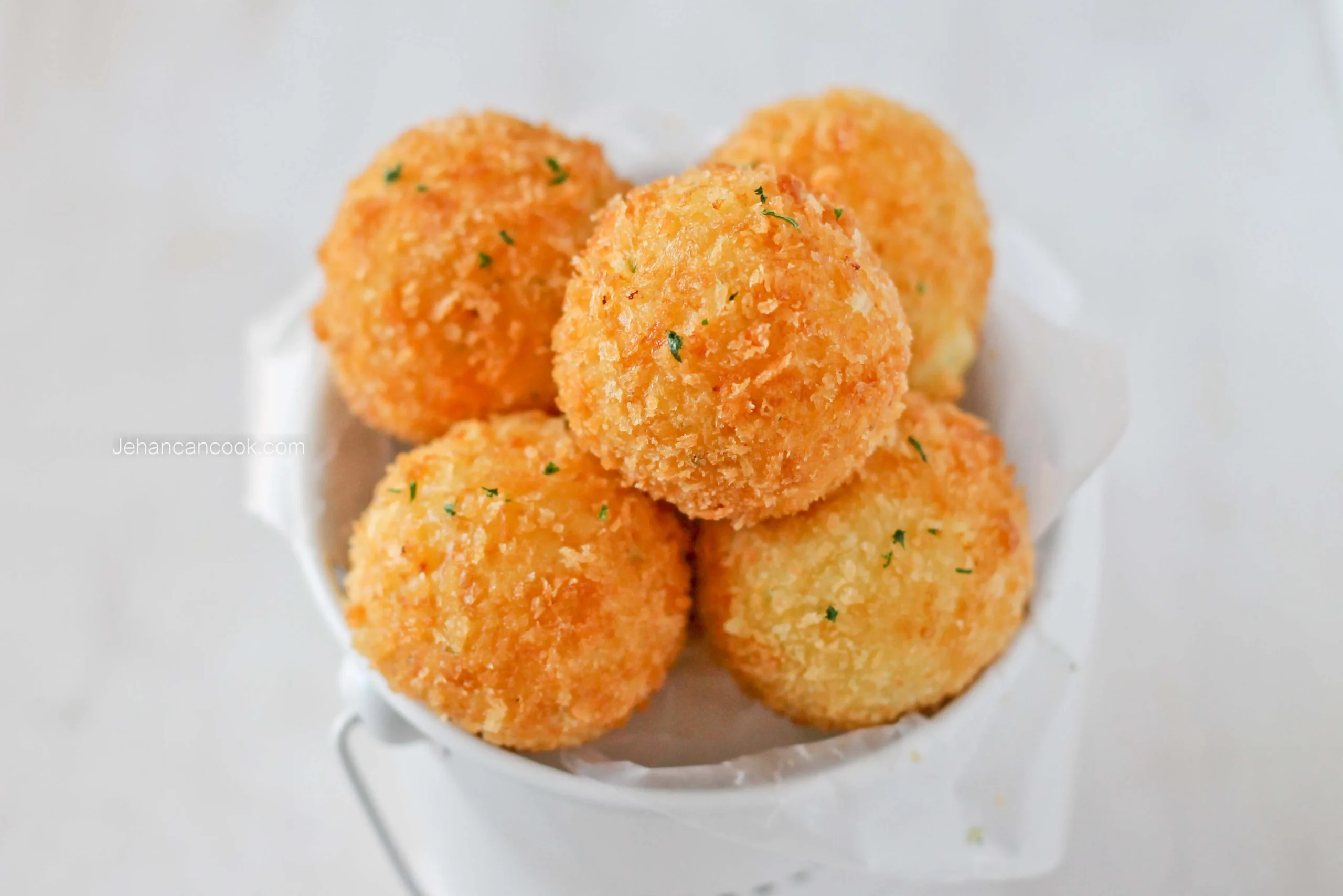 Baked Potato Cheese Balls