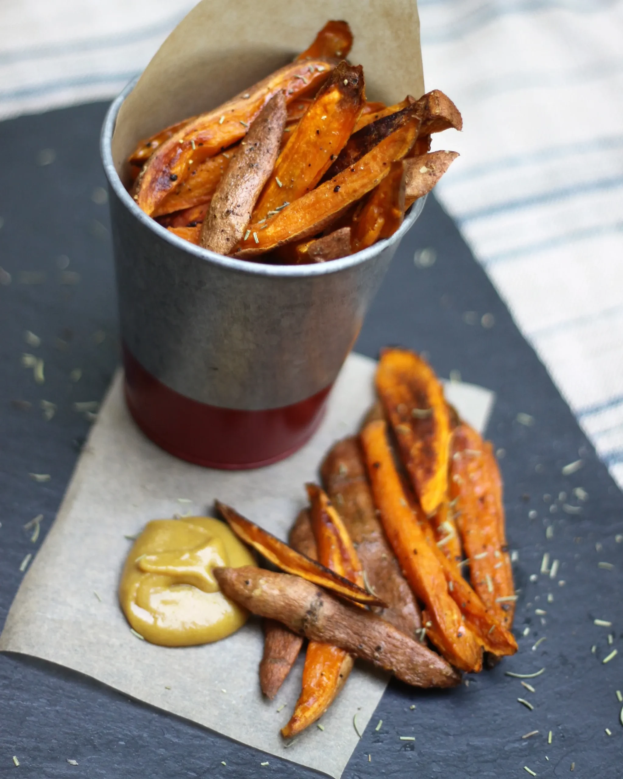 Baked Rosemary Sweet Potato Fries