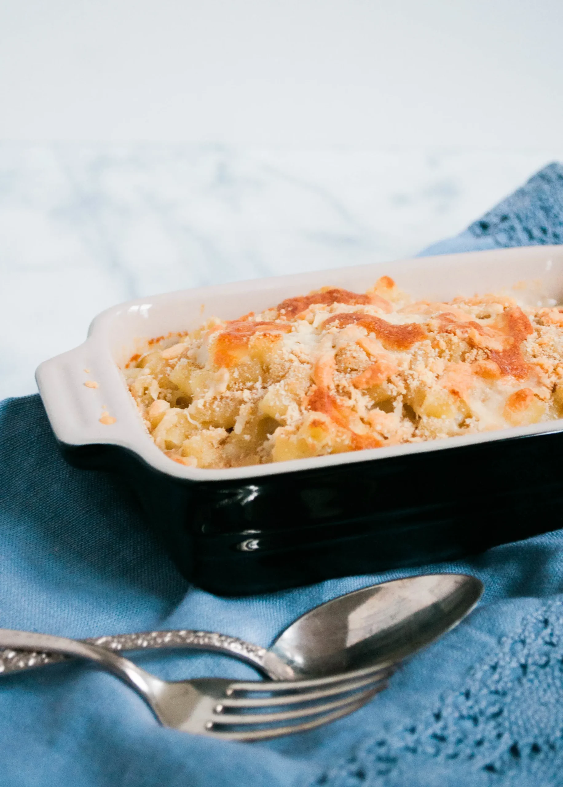Baked Truffle Macaroni and Cheese