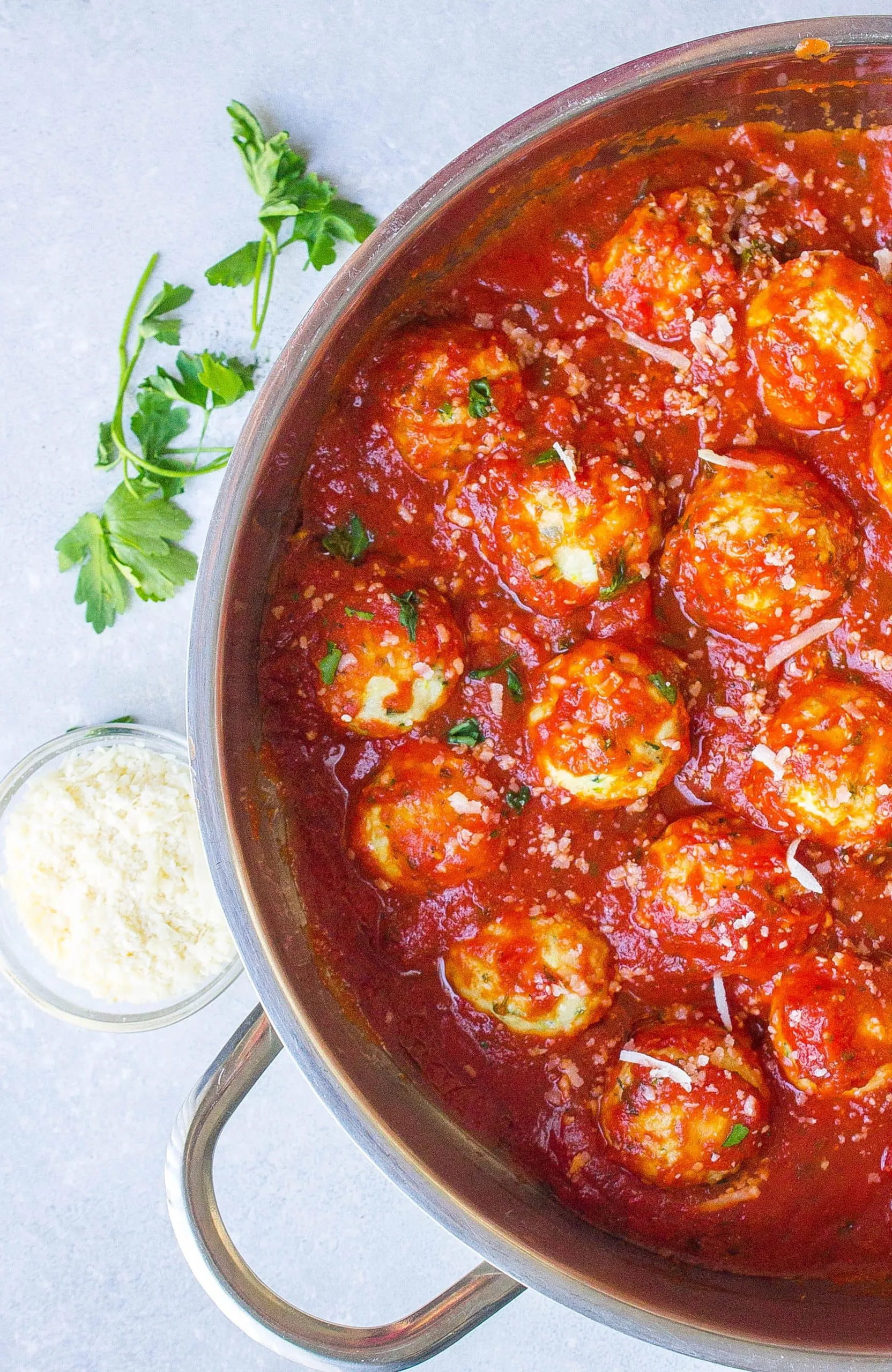 Baked Turkey Zucchini Meatballs