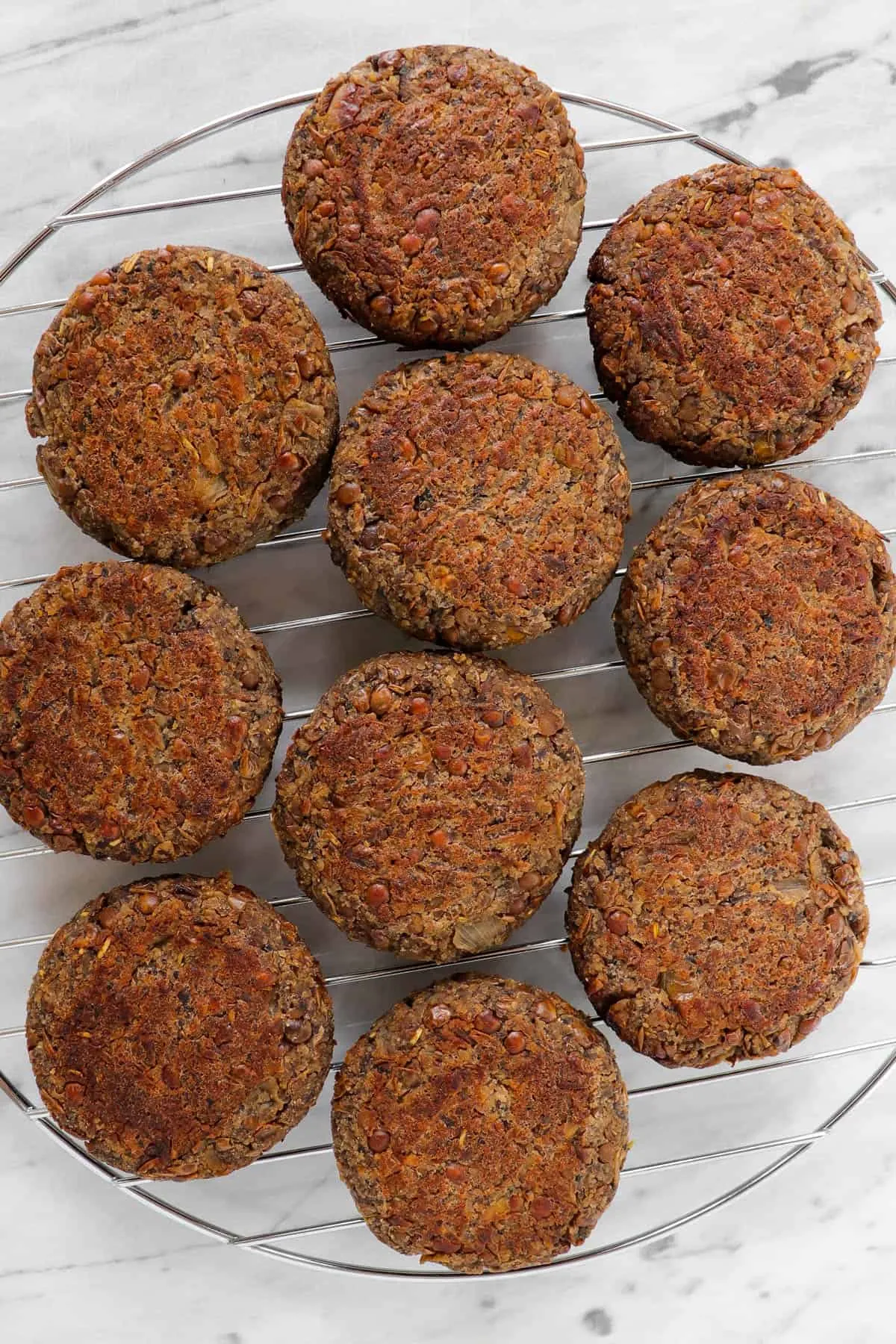 Baked Vegan Breakfast Sausage Patties