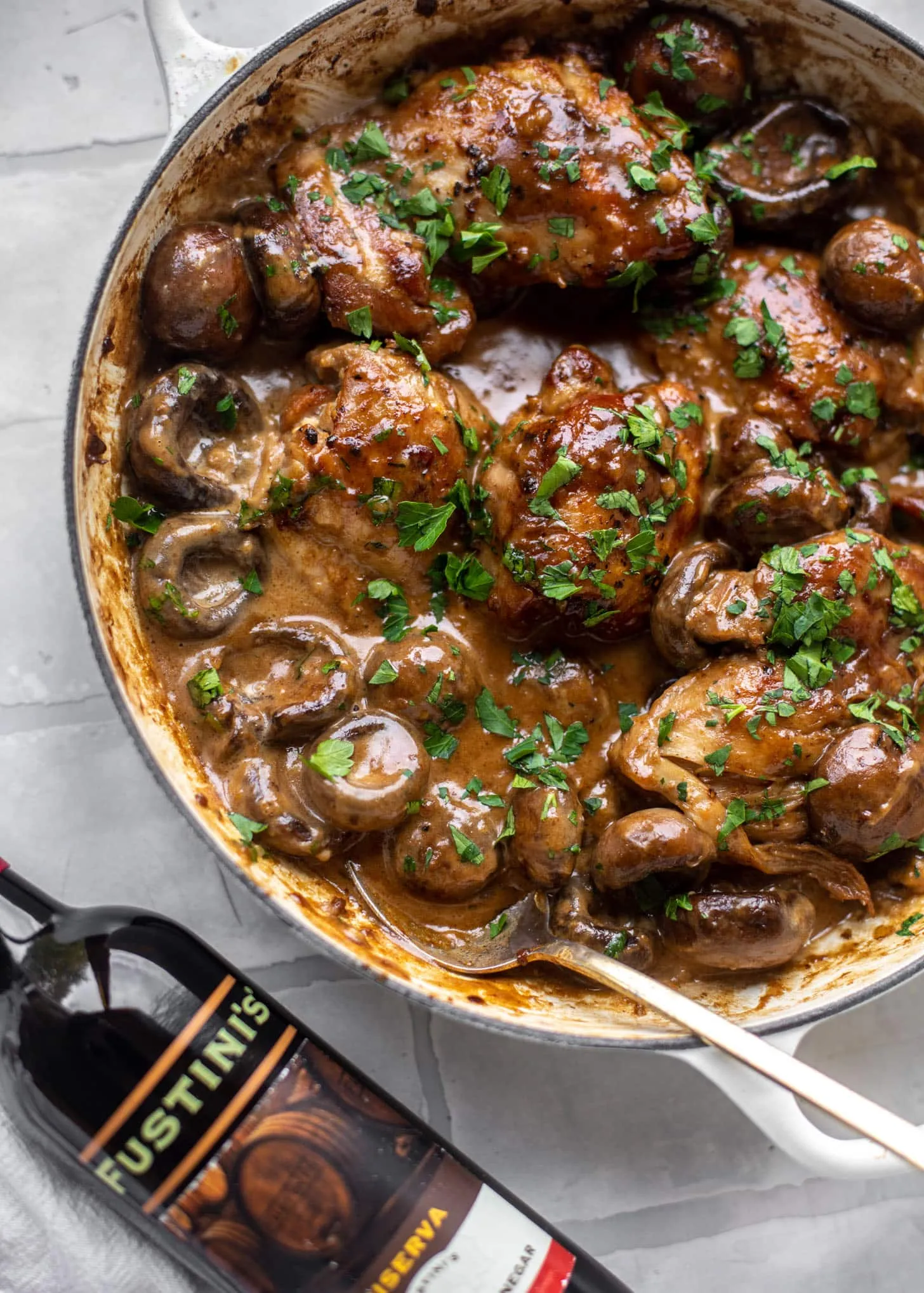 Balsamic Chicken and Mushrooms