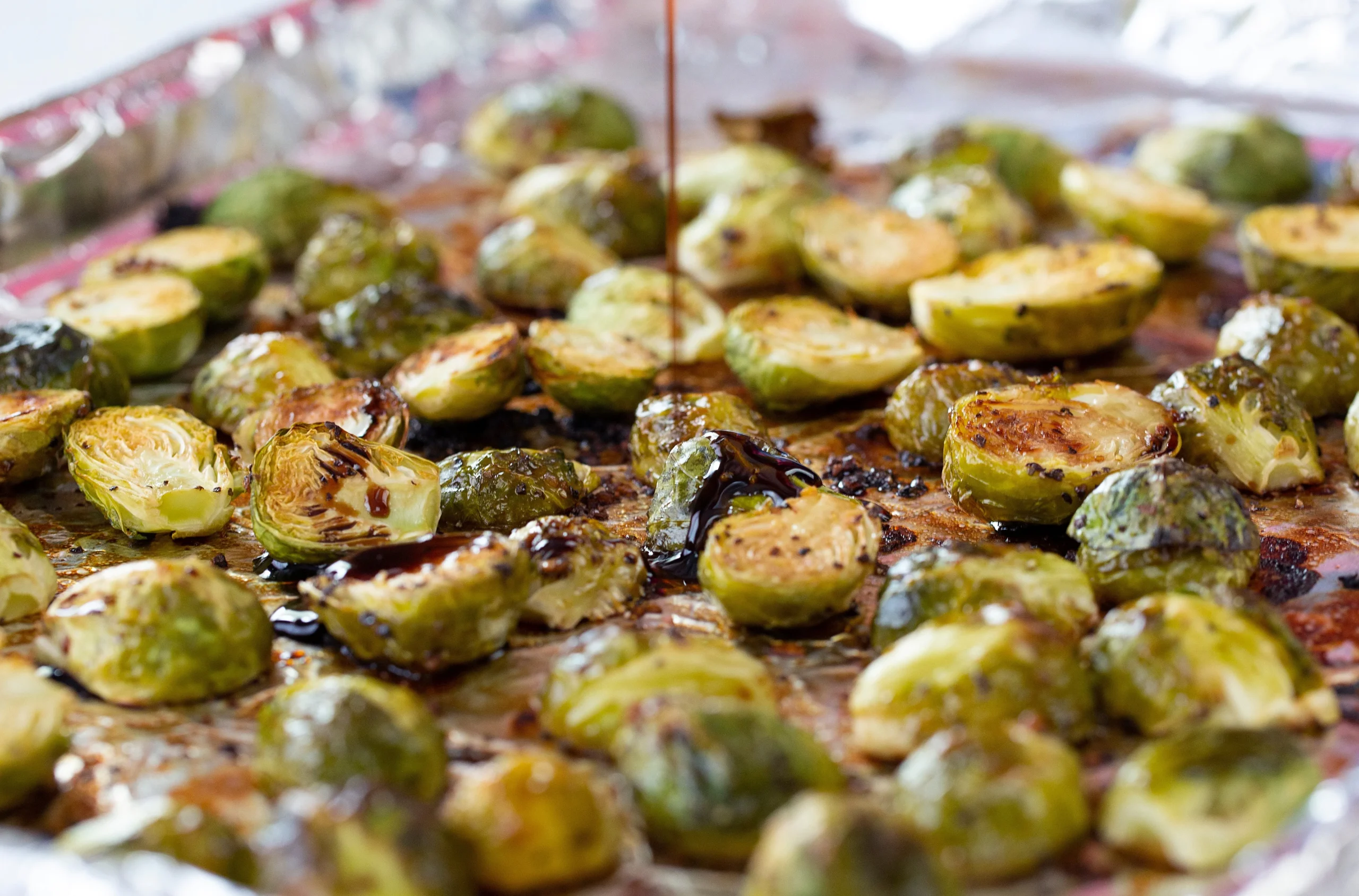 Balsamic Roasted Brussel Sprouts